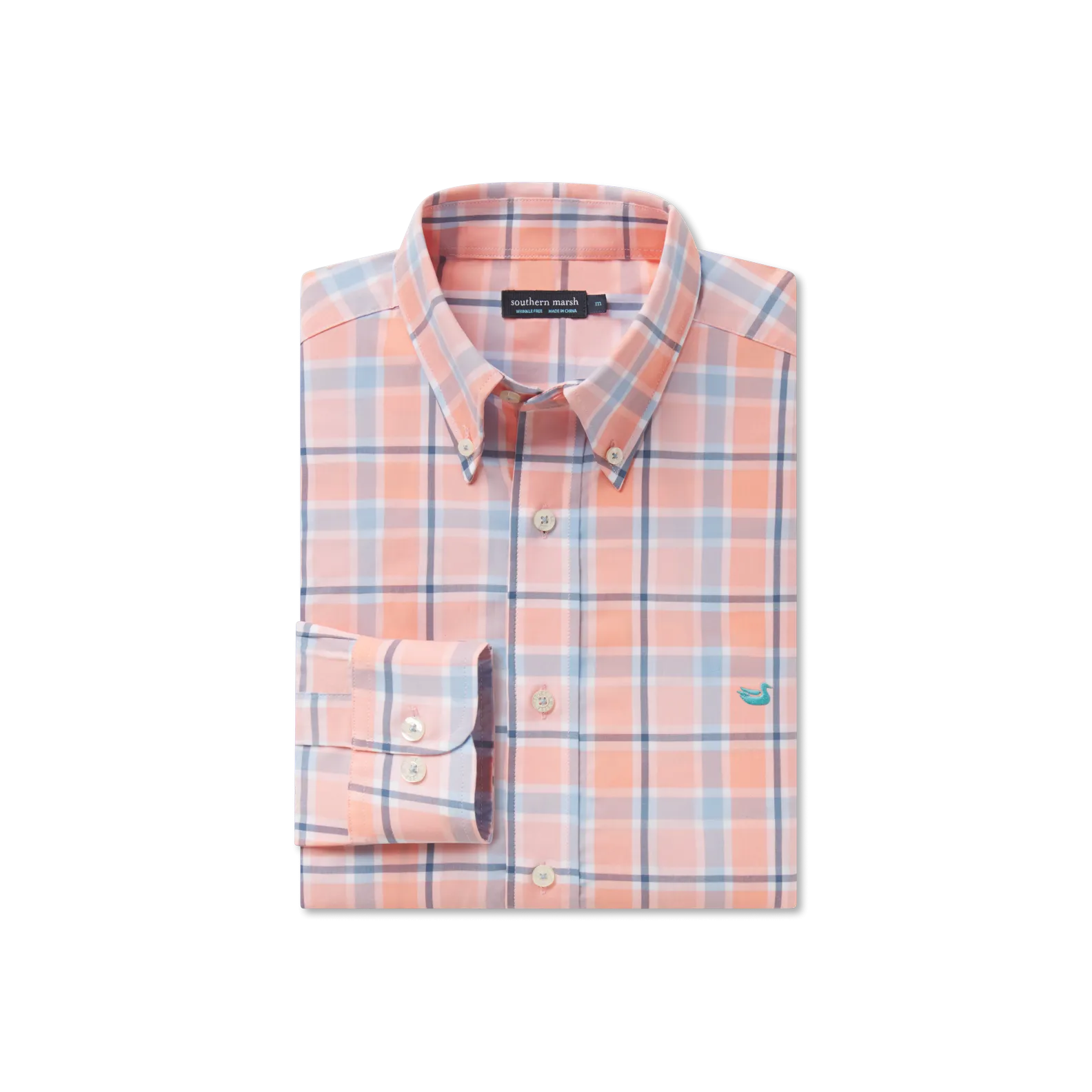 Southern Marsh 21 Brevard Plaid Dress Shirt