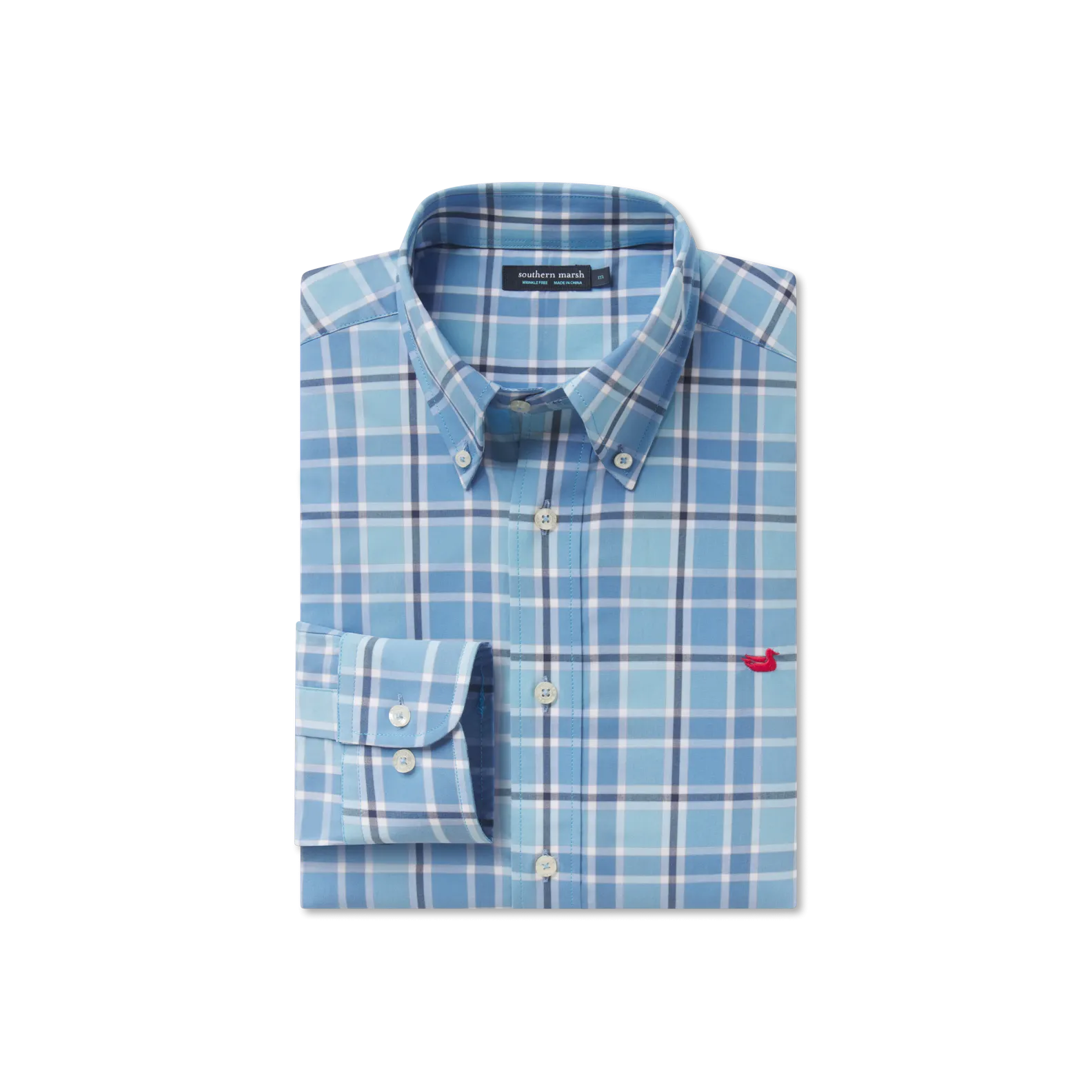 Southern Marsh 21 Brevard Plaid Dress Shirt