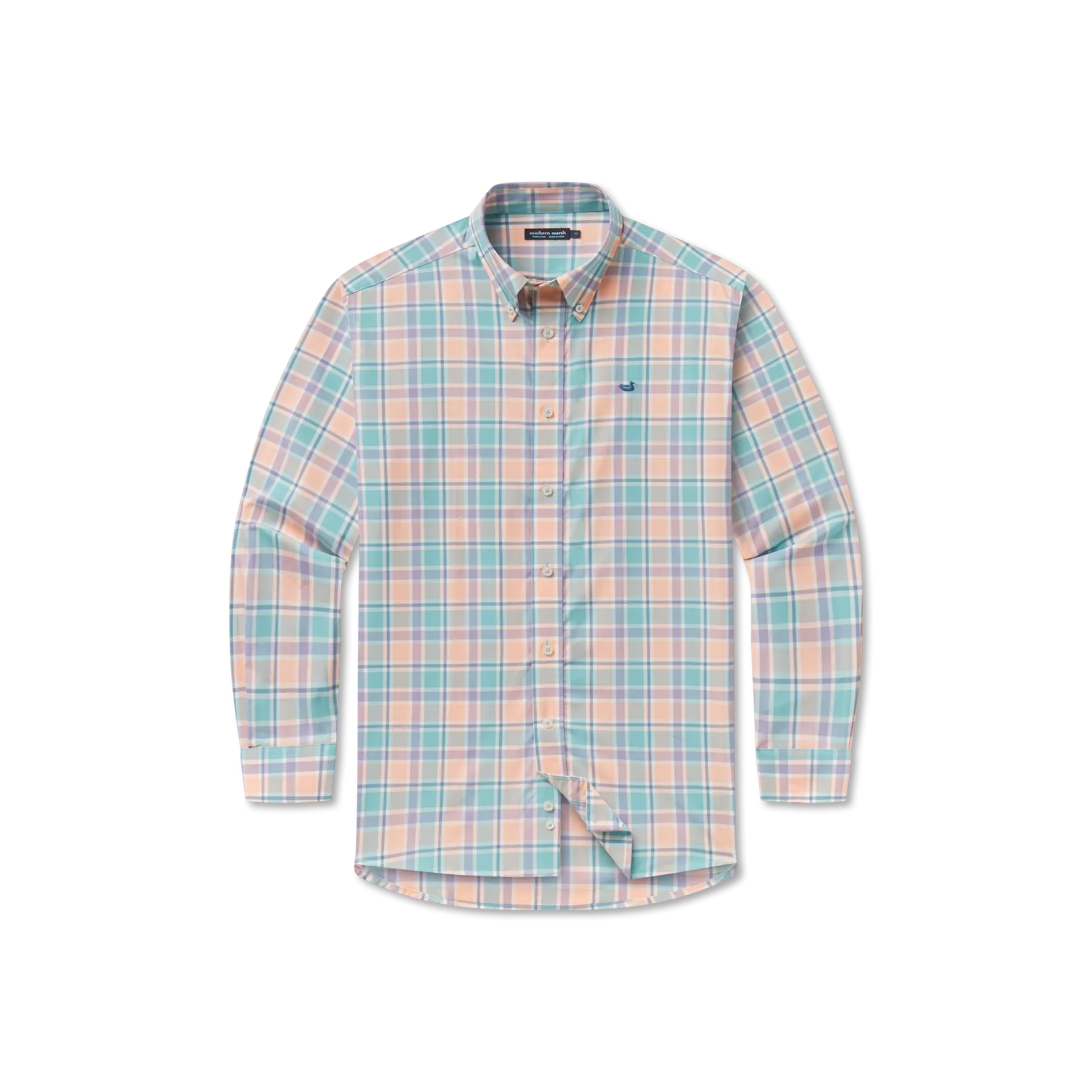 Southern Marsh 21 Brevard Plaid Dress Shirt
