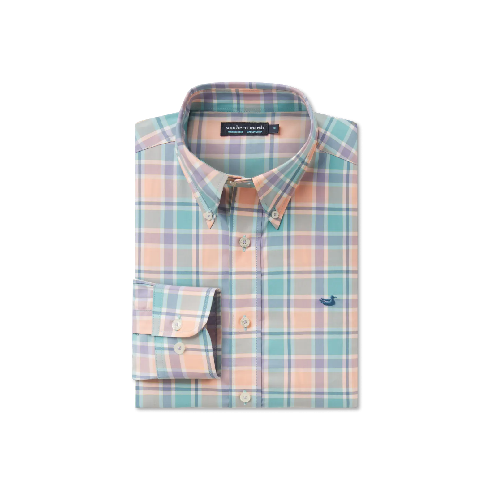Southern Marsh 21 Brevard Plaid Dress Shirt