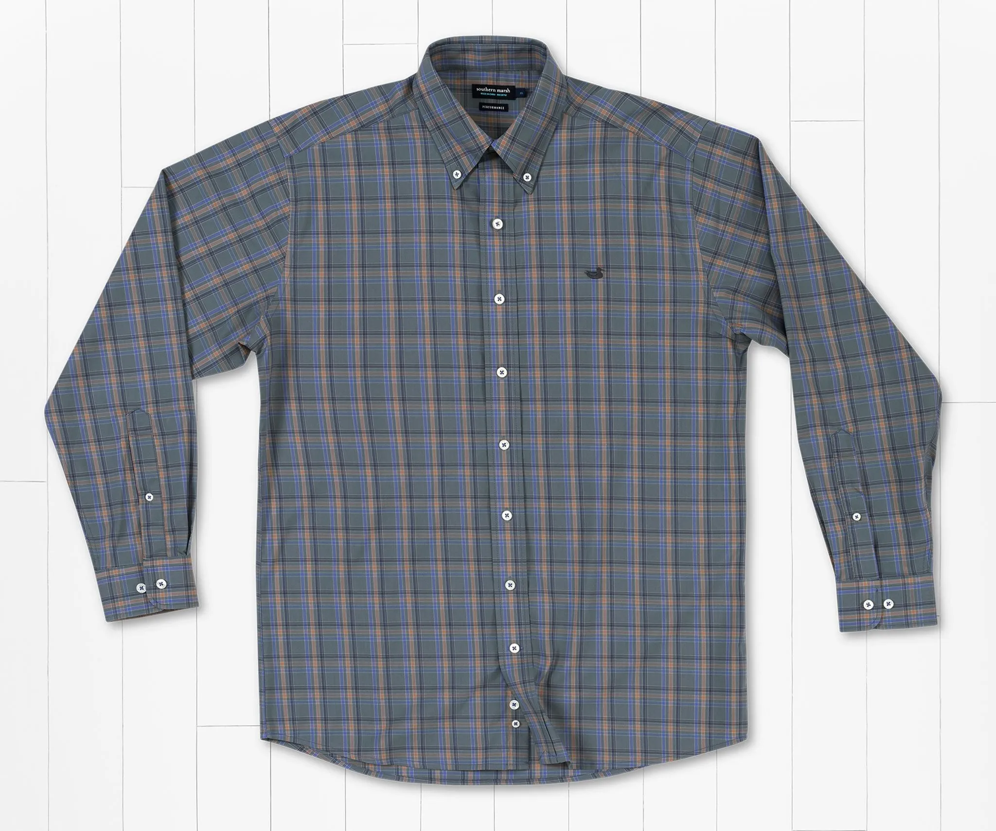 Southern Marsh 21 Bristol Performance Plaid Dress Shirt