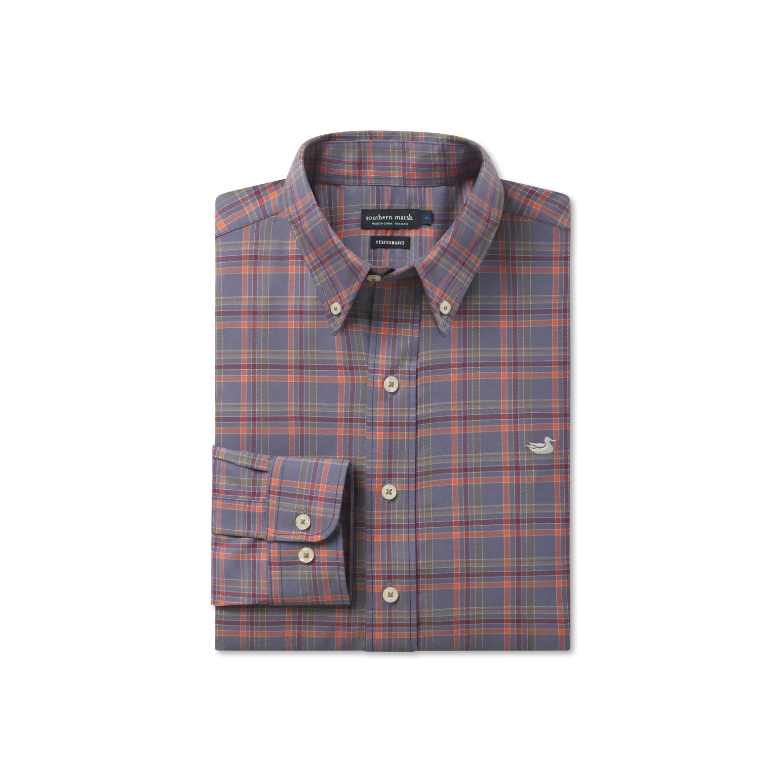 Southern Marsh 21 Bristol Performance Plaid Dress Shirt