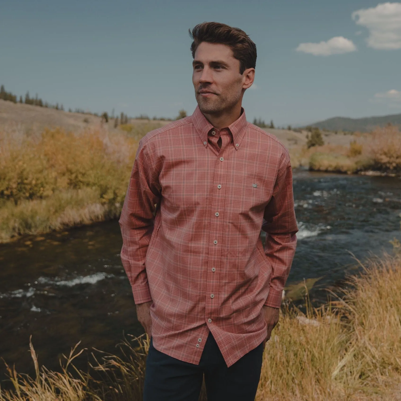 Southern Marsh 21 Calabash Performance Dress Shirt