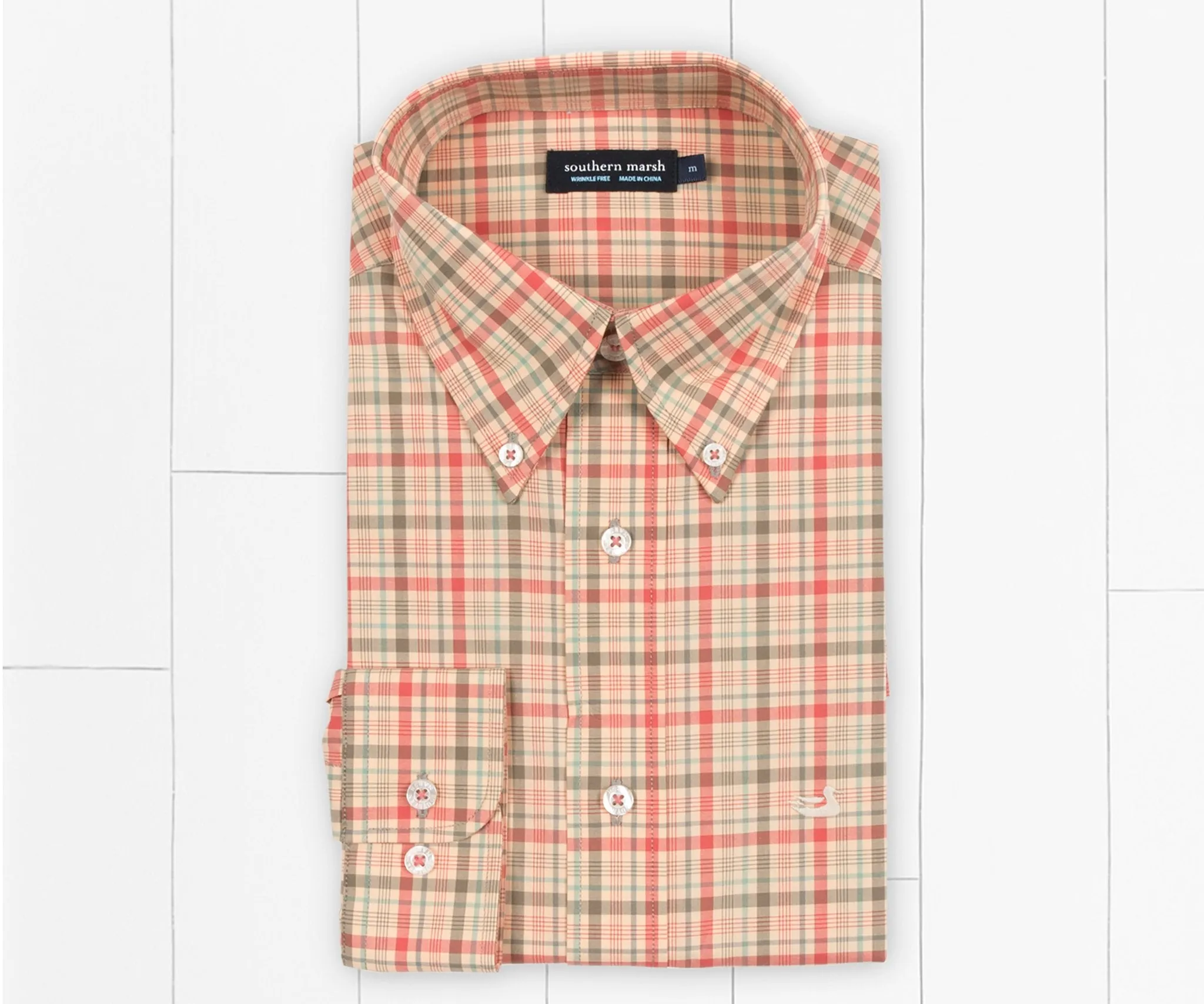 Southern Marsh 21 Calhoun Check Dress Shirt
