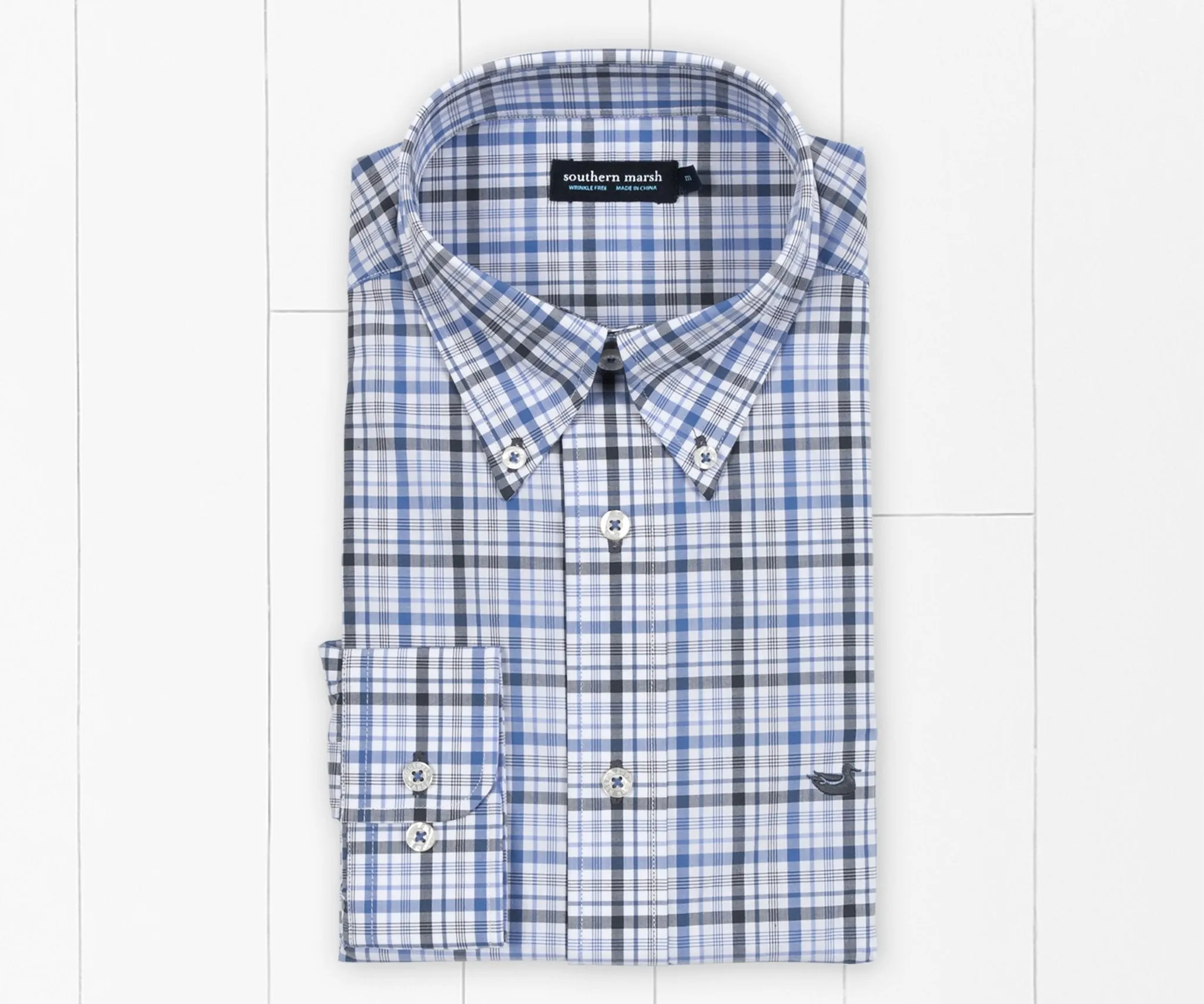 Southern Marsh 21 Calhoun Check Dress Shirt