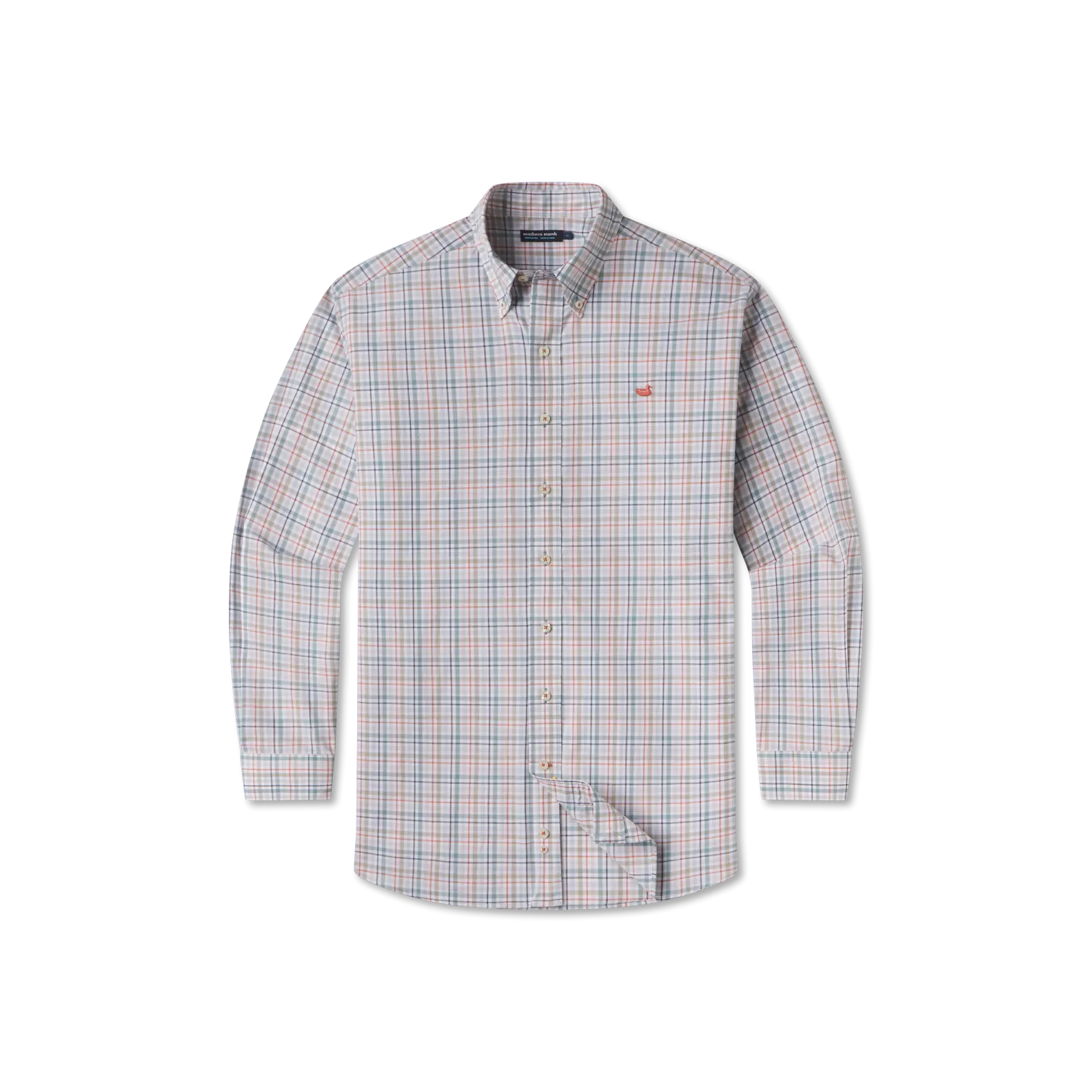 Southern Marsh 21 Calhoun Check Dress Shirt