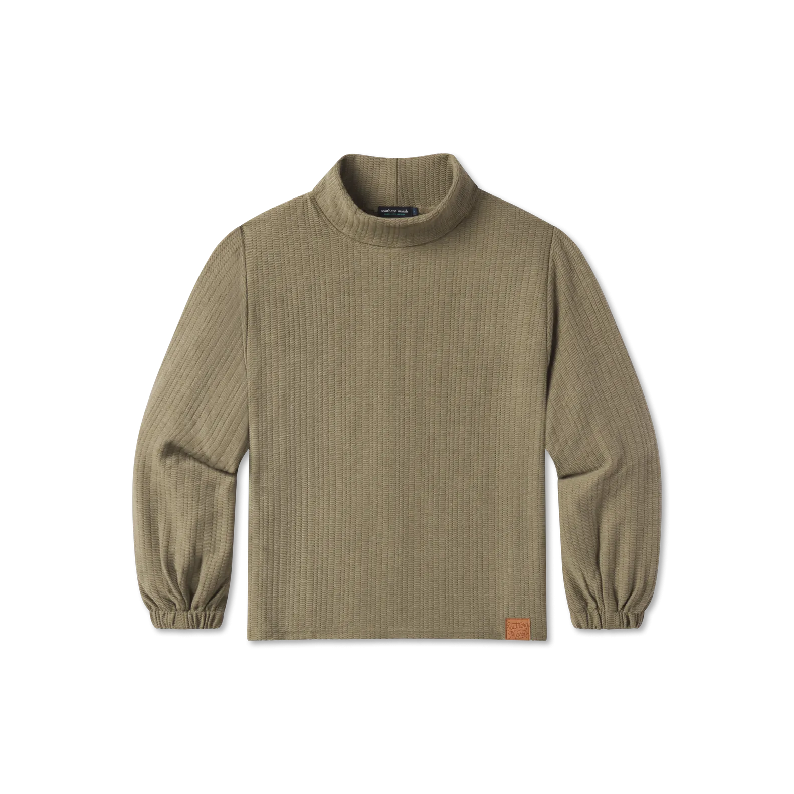 Southern Marsh 21 Carolina Cozy Knit Funnel Neck Sweater