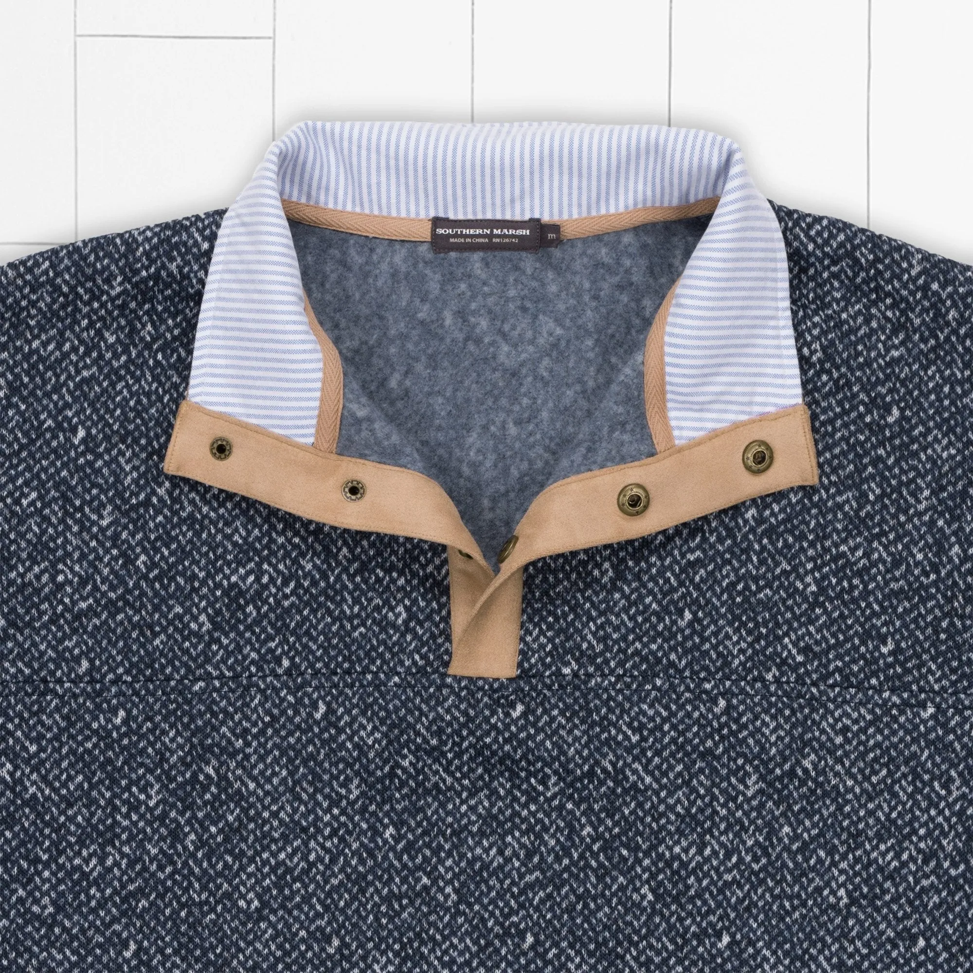 Southern Marsh 21 Cascade Herringbone Pullover