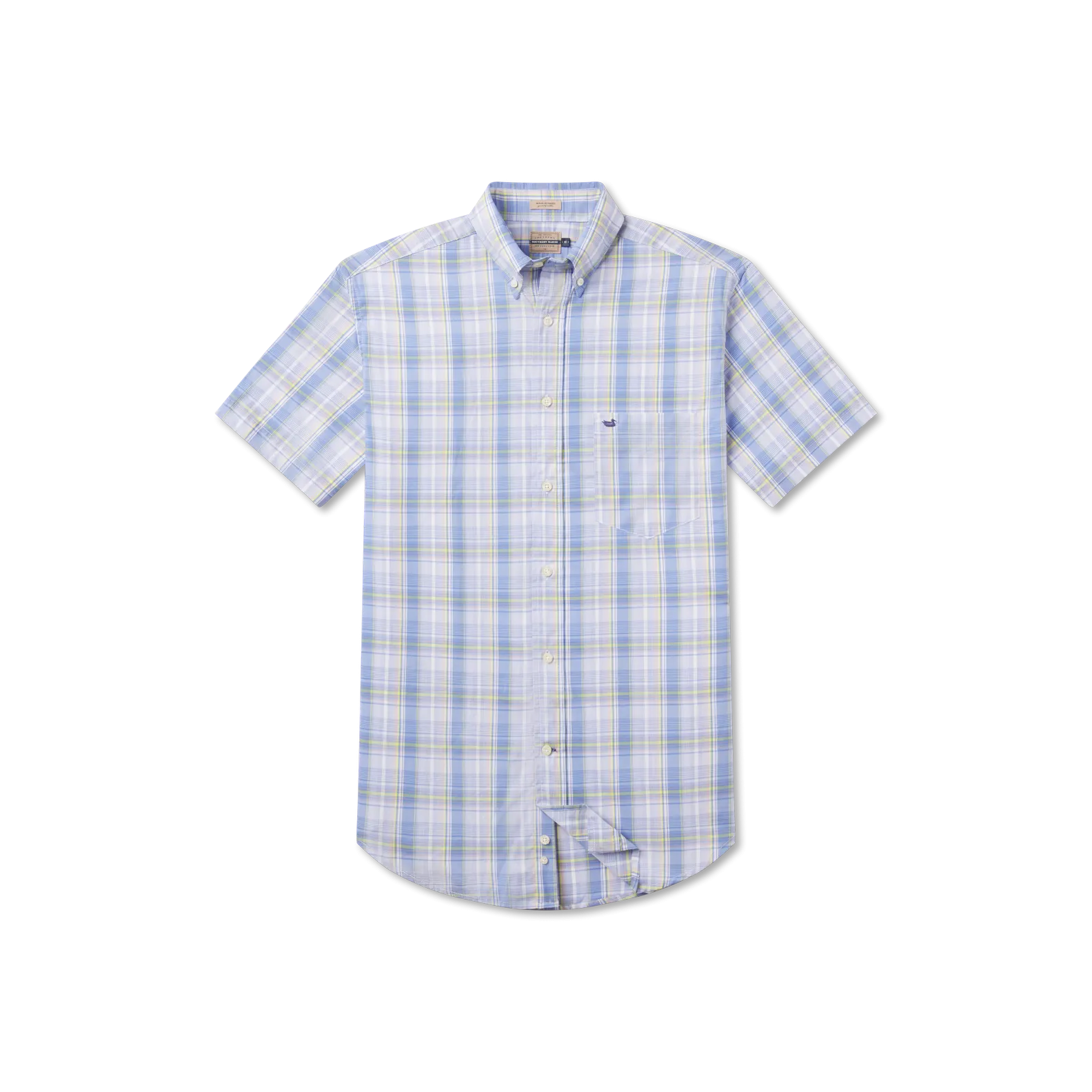 Southern Marsh 21 Catawba Plaid Dress Shirt - Short Sleeve