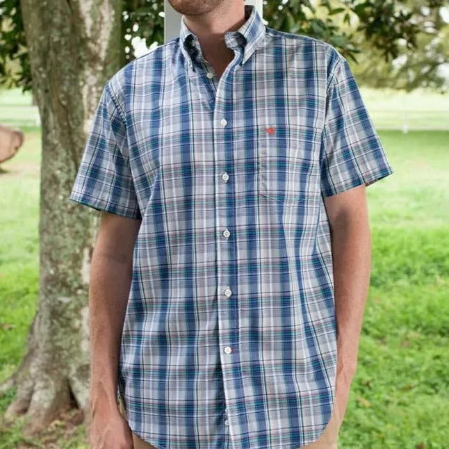 Southern Marsh 21 Catawba Plaid Dress Shirt - Short Sleeve