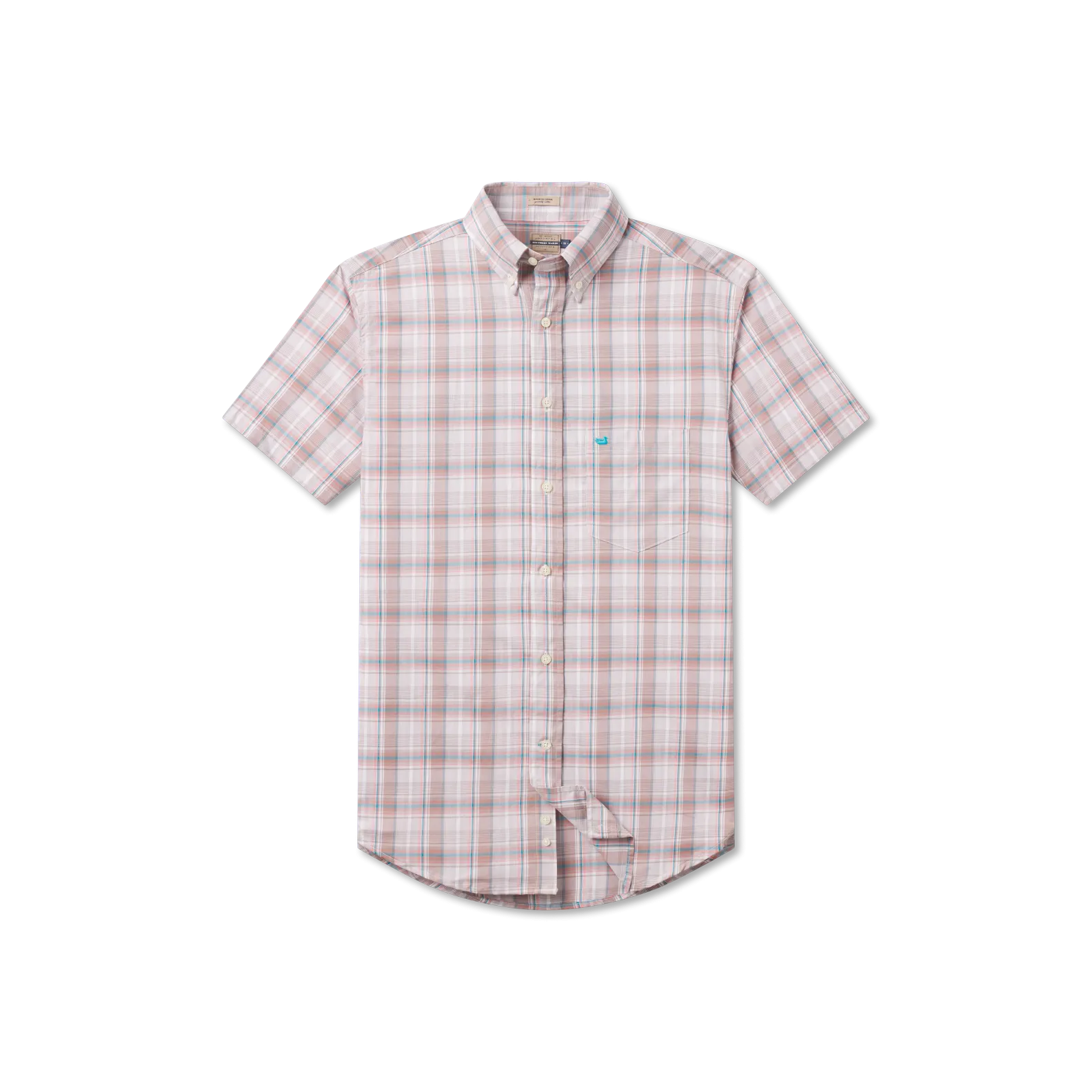 Southern Marsh 21 Catawba Plaid Dress Shirt - Short Sleeve