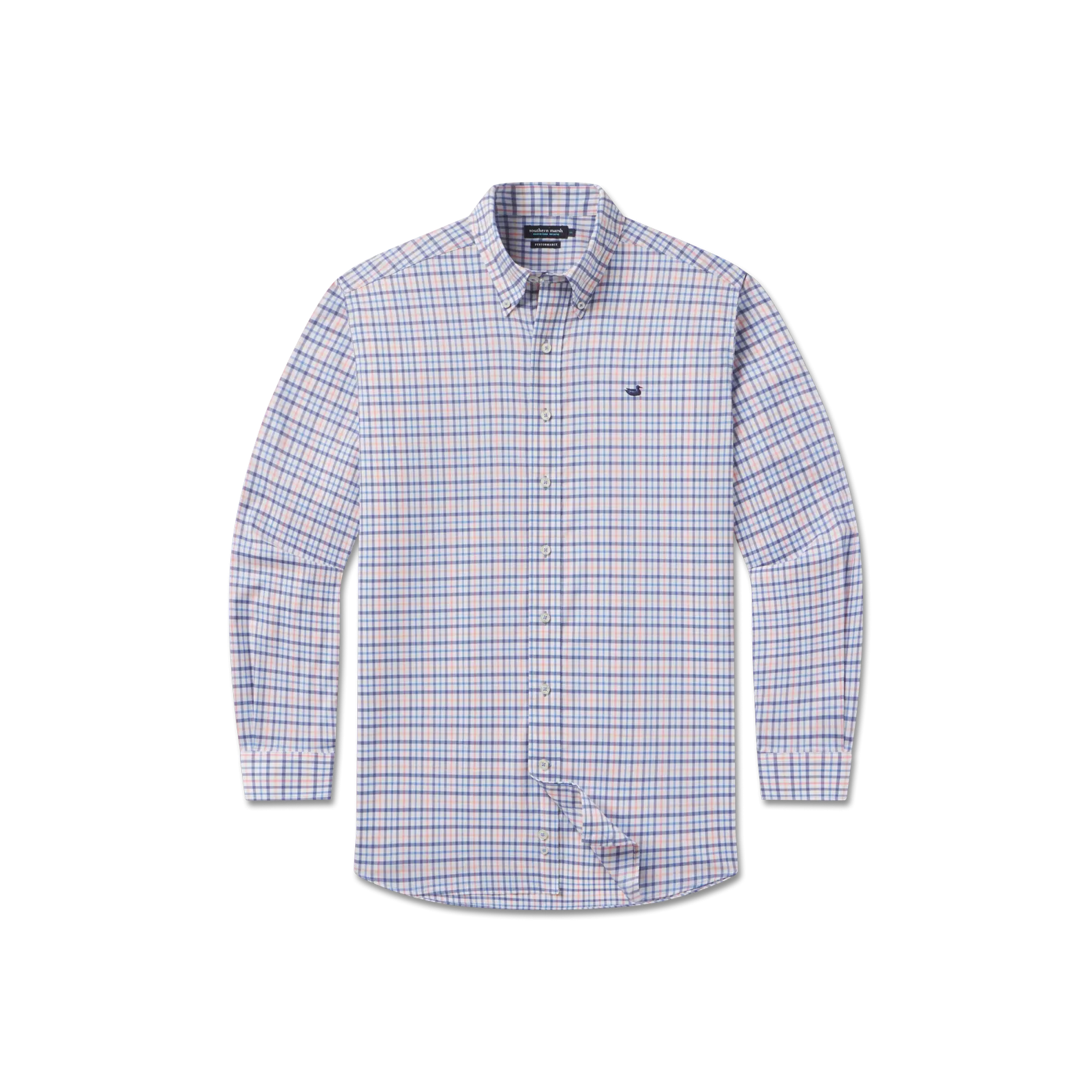 Southern Marsh 21 Chambers Performance Gingham Dress Shirt
