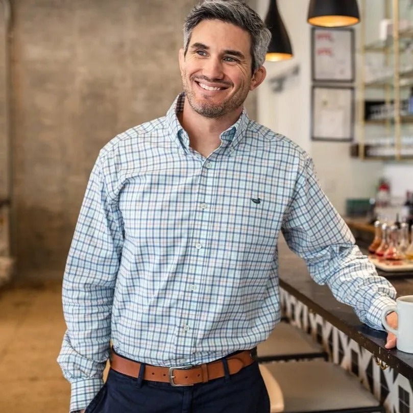 Southern Marsh 21 Chambers Performance Gingham Dress Shirt
