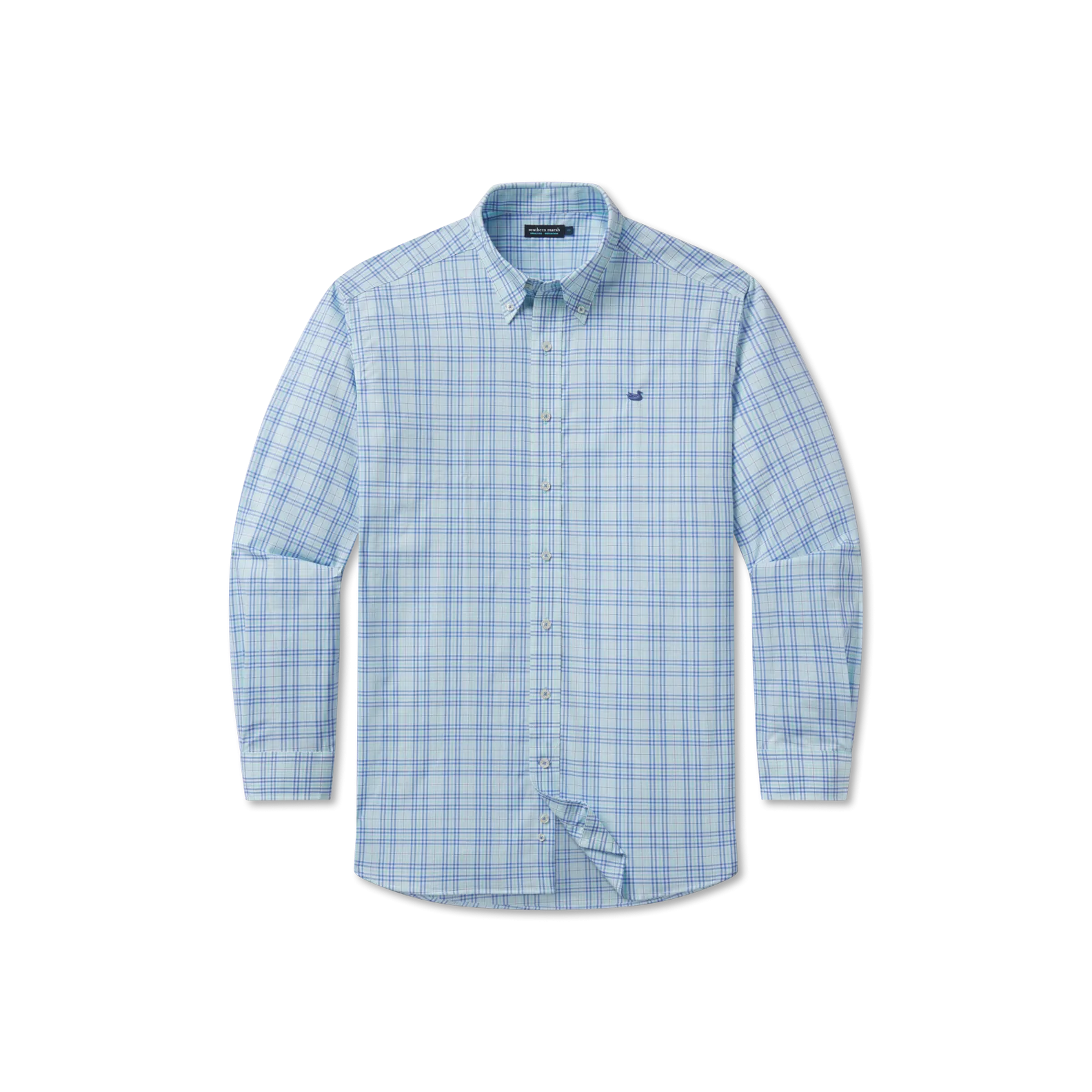 Southern Marsh 21 Charlotte Windowpane Dress Shirt