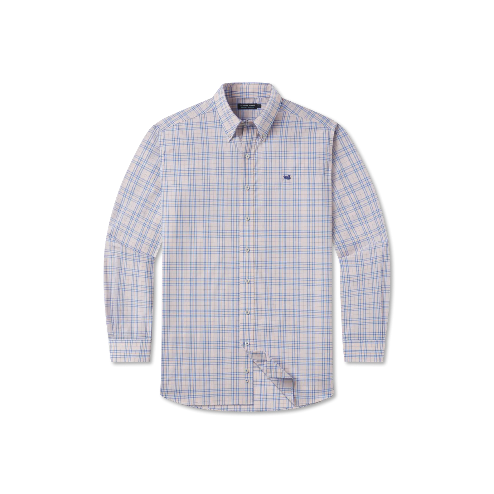 Southern Marsh 21 Charlotte Windowpane Dress Shirt