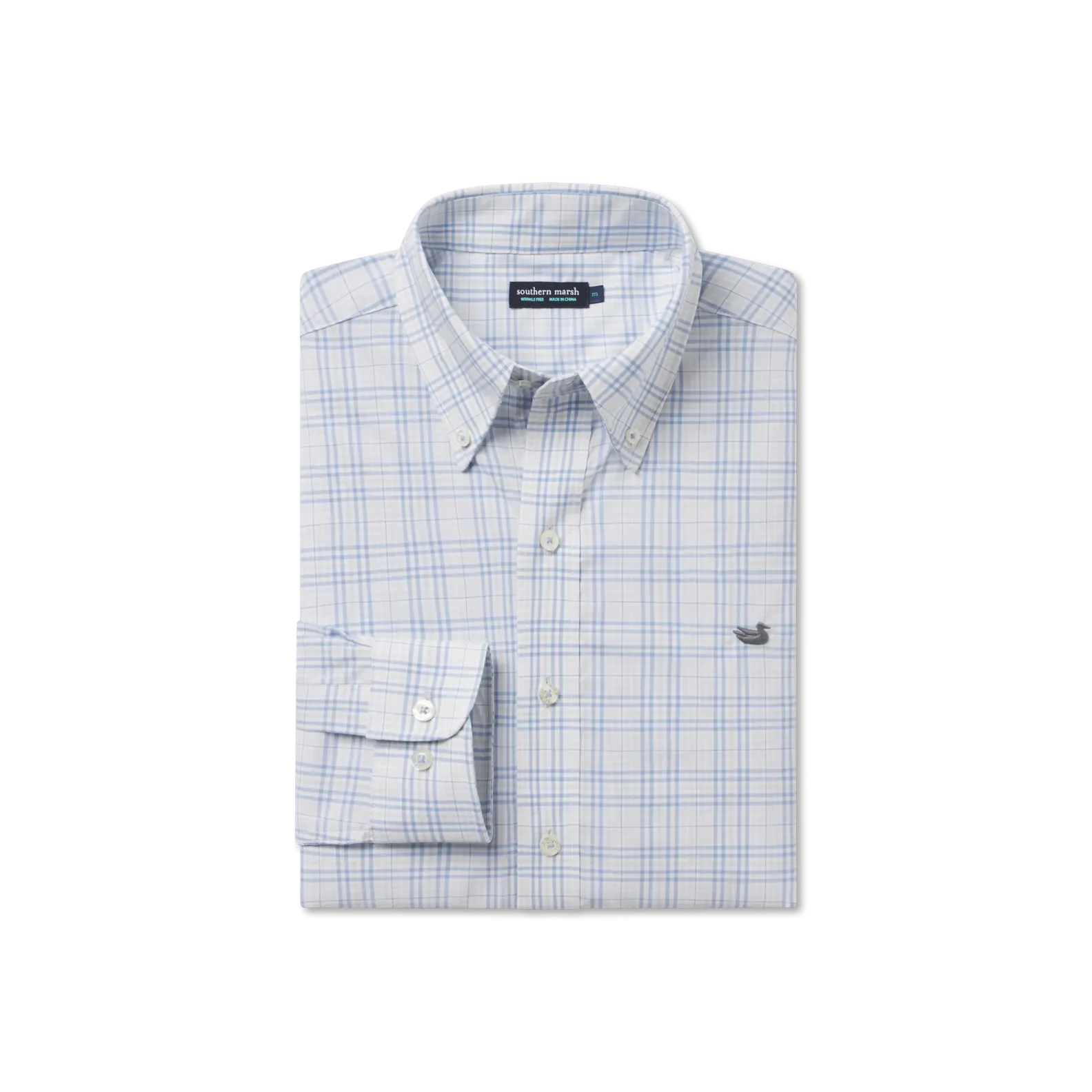 Southern Marsh 21 Charlotte Windowpane Dress Shirt
