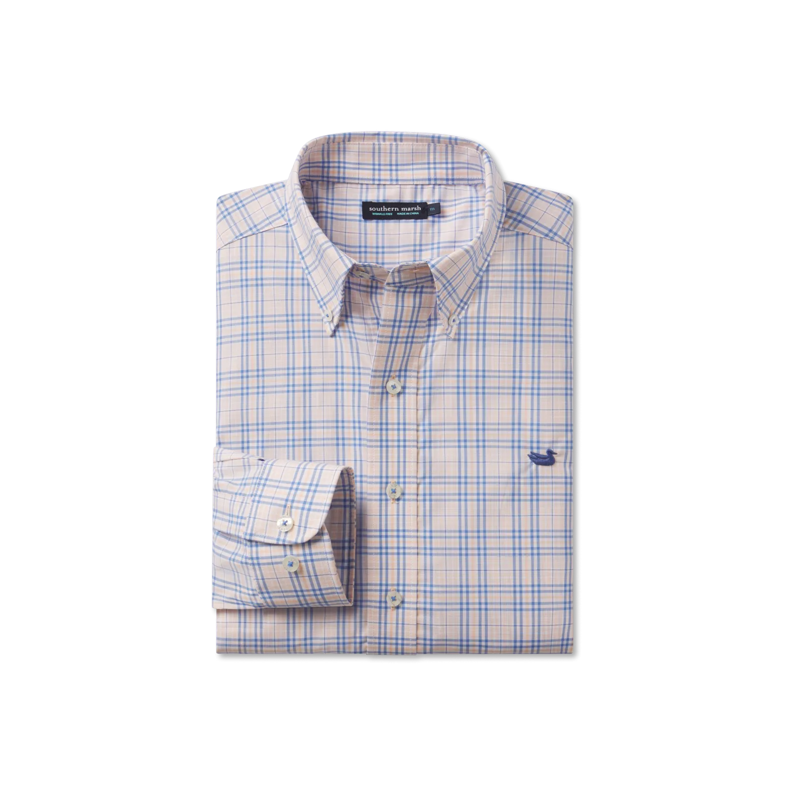 Southern Marsh 21 Charlotte Windowpane Dress Shirt