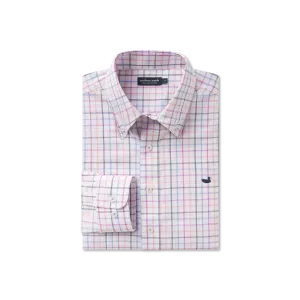 Southern Marsh 21 Chateau Windowpane Dress Shirt