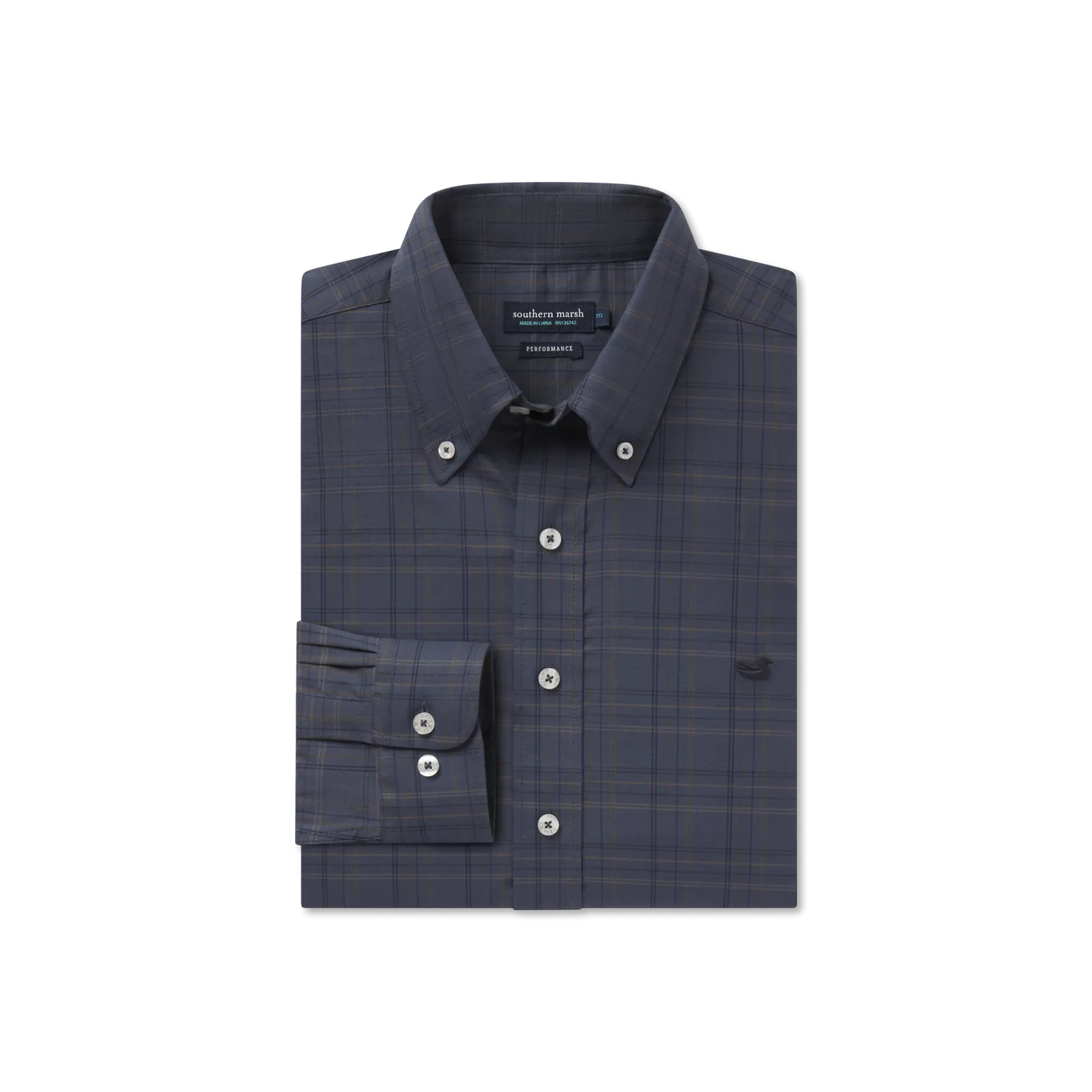 Southern Marsh 21 Chatham Lines Performance Dress Shirt