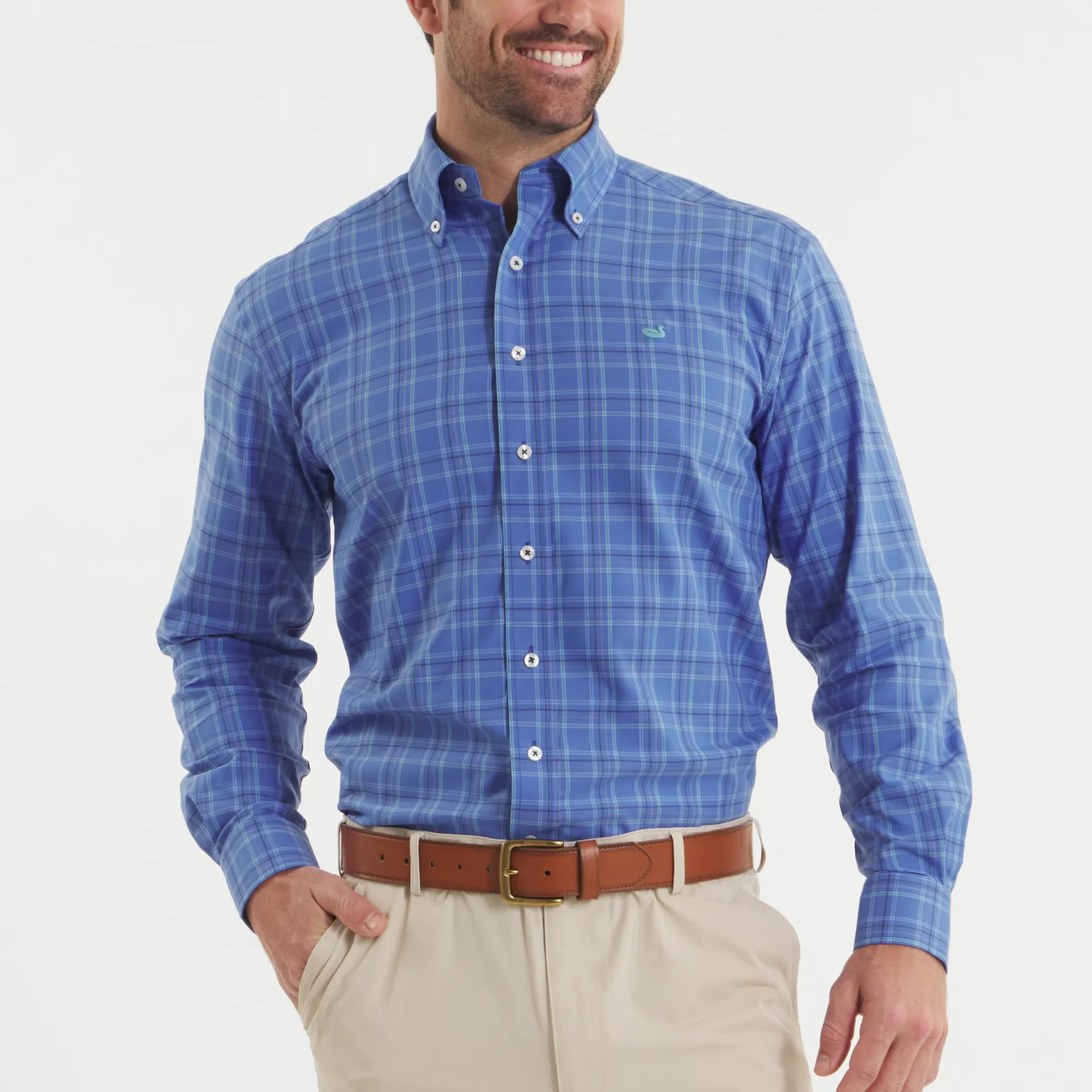 Southern Marsh 21 Chatham Lines Performance Dress Shirt