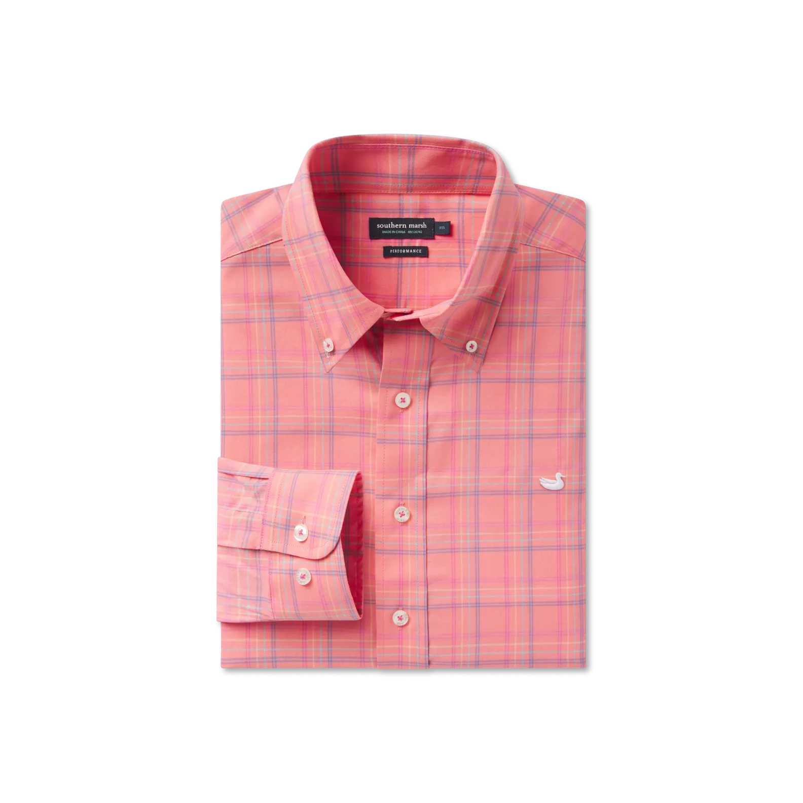 Southern Marsh 21 Chatham Lines Performance Dress Shirt