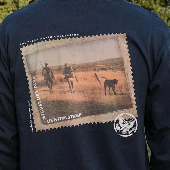 Southern Marsh 21 Chocolate Lab Tee - Long Sleeve
