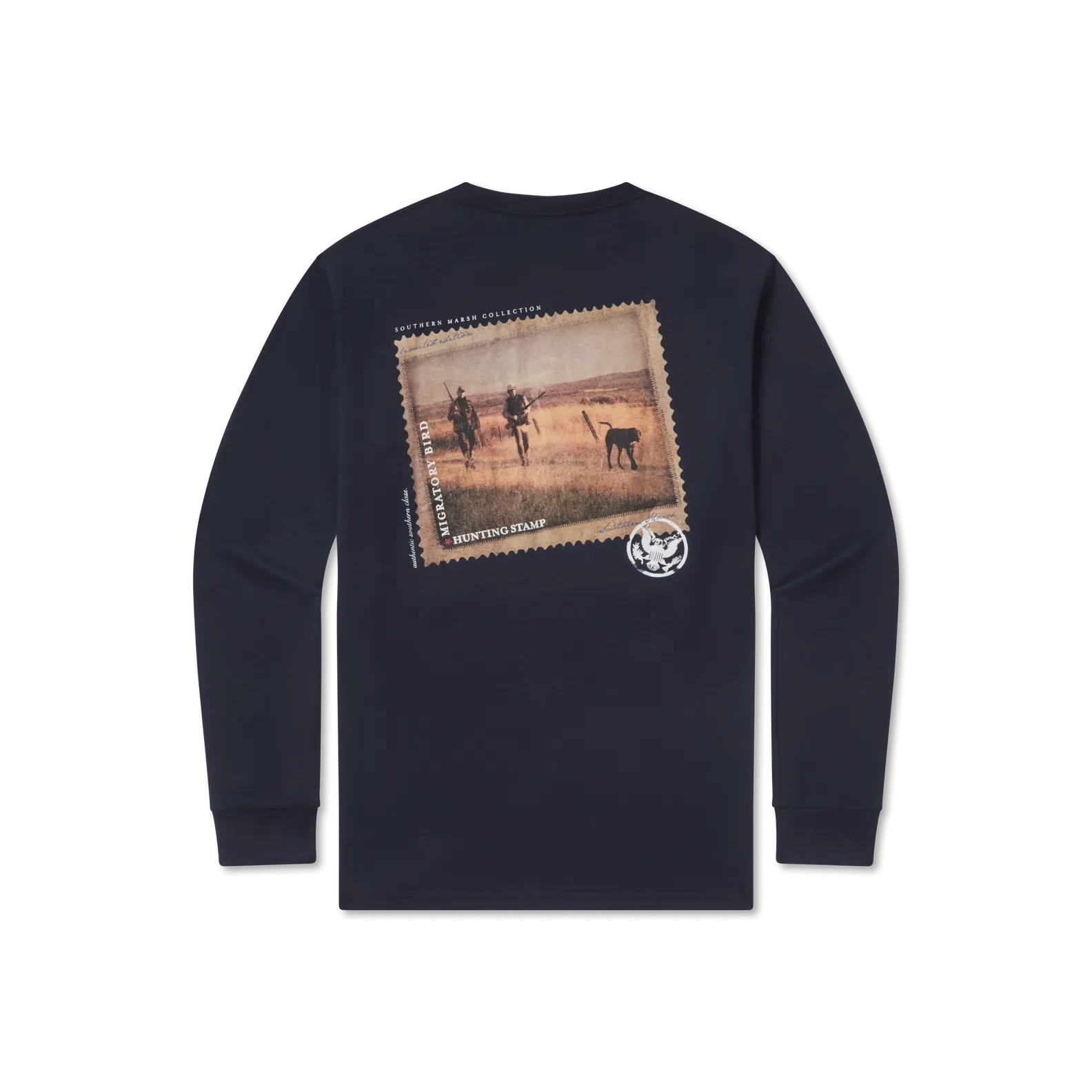 Southern Marsh 21 Chocolate Lab Tee - Long Sleeve