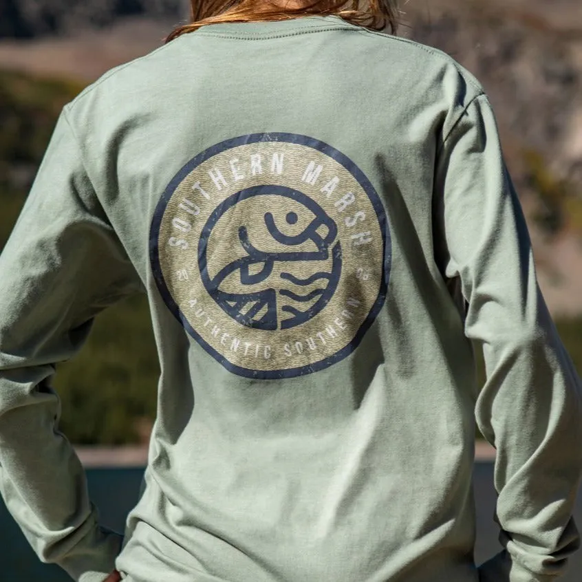 Southern Marsh 21 Circle Catch Tee - Long Sleeve