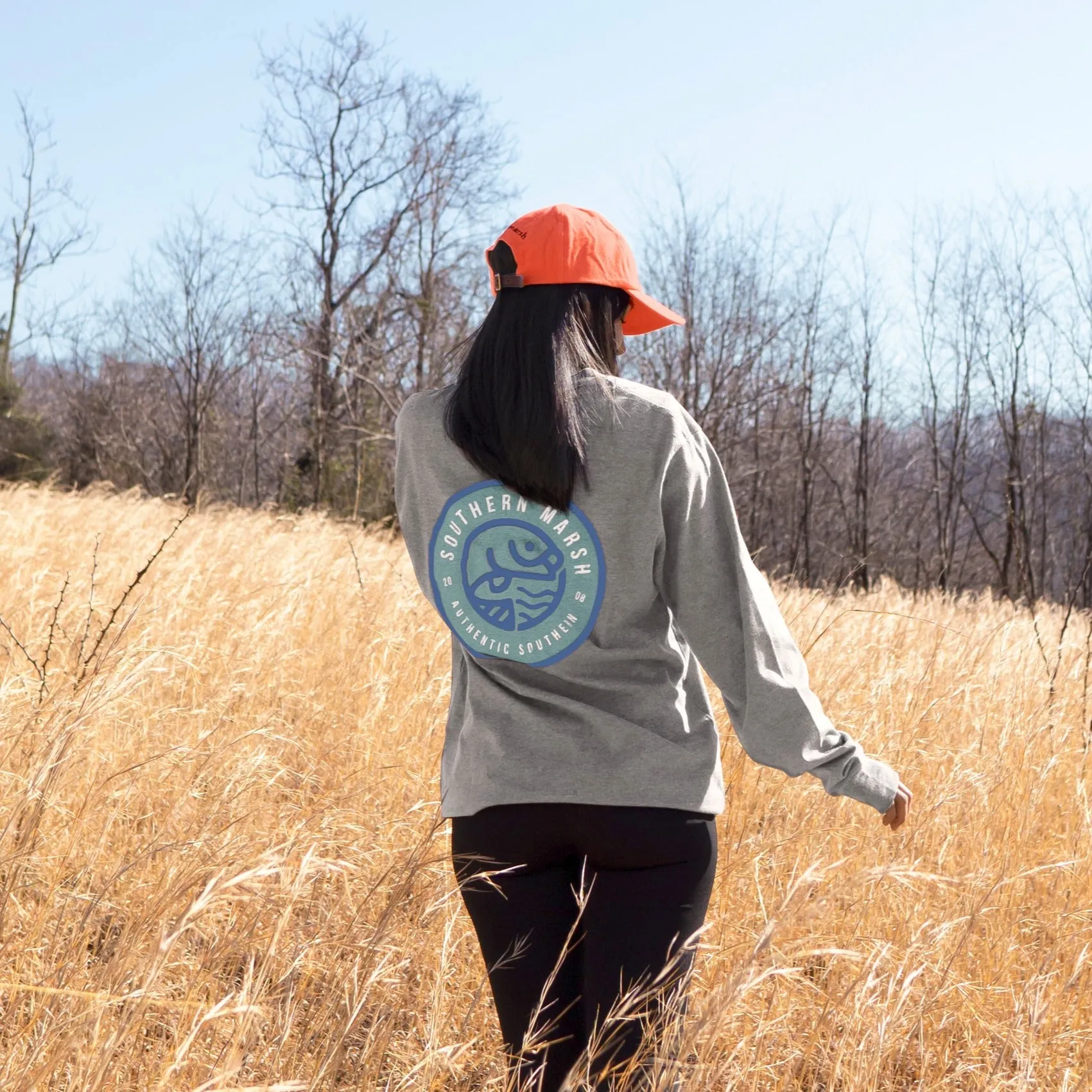 Southern Marsh 21 Circle Catch Tee - Long Sleeve