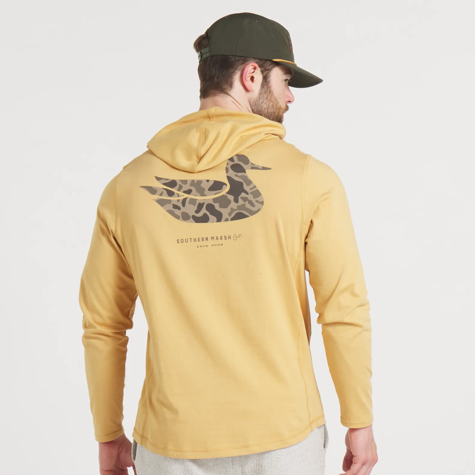 Southern Marsh 21 Classic Hoodie Tee - Duck Originals - Camo