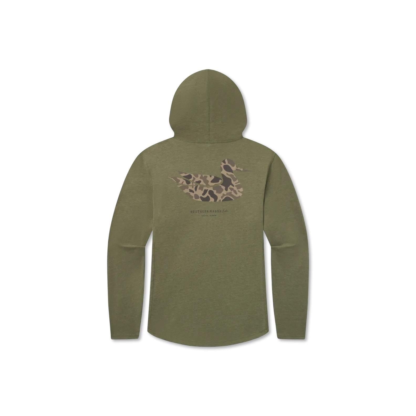 Southern Marsh 21 Classic Hoodie Tee - Duck Originals - Camo