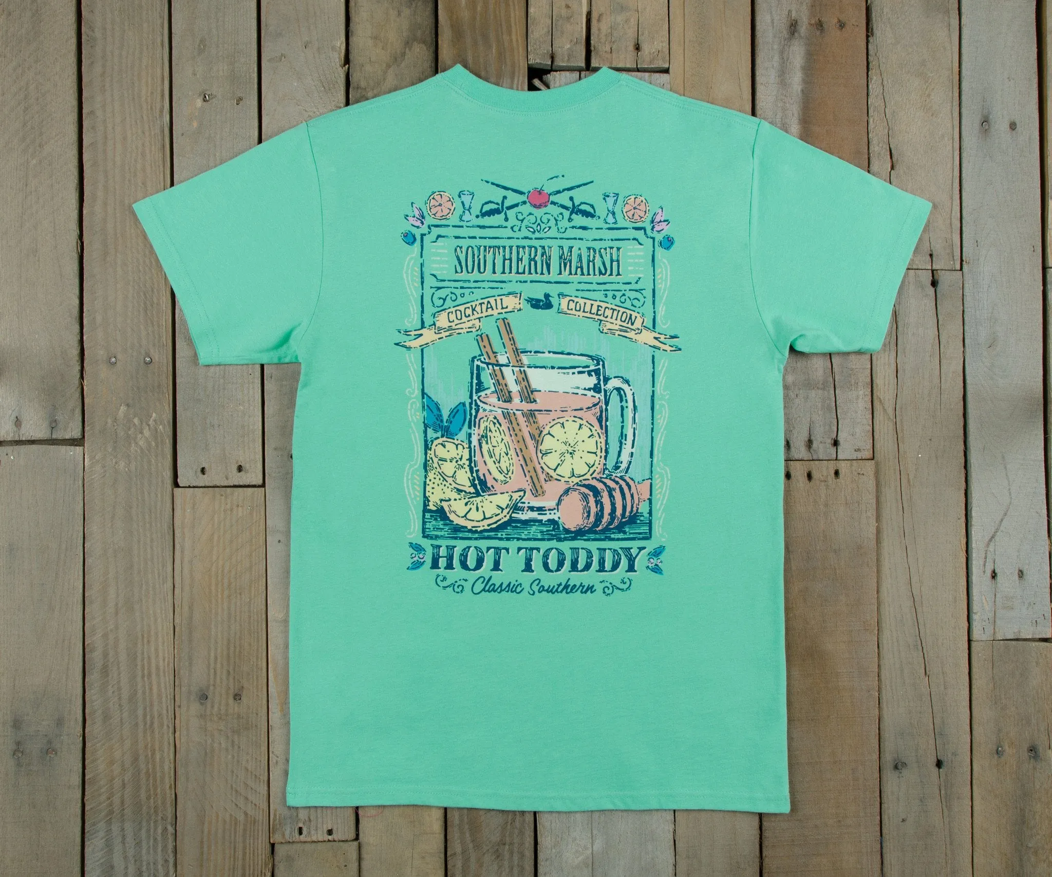 Southern Marsh 21 Cocktail Collection Tee - Hot Toddy