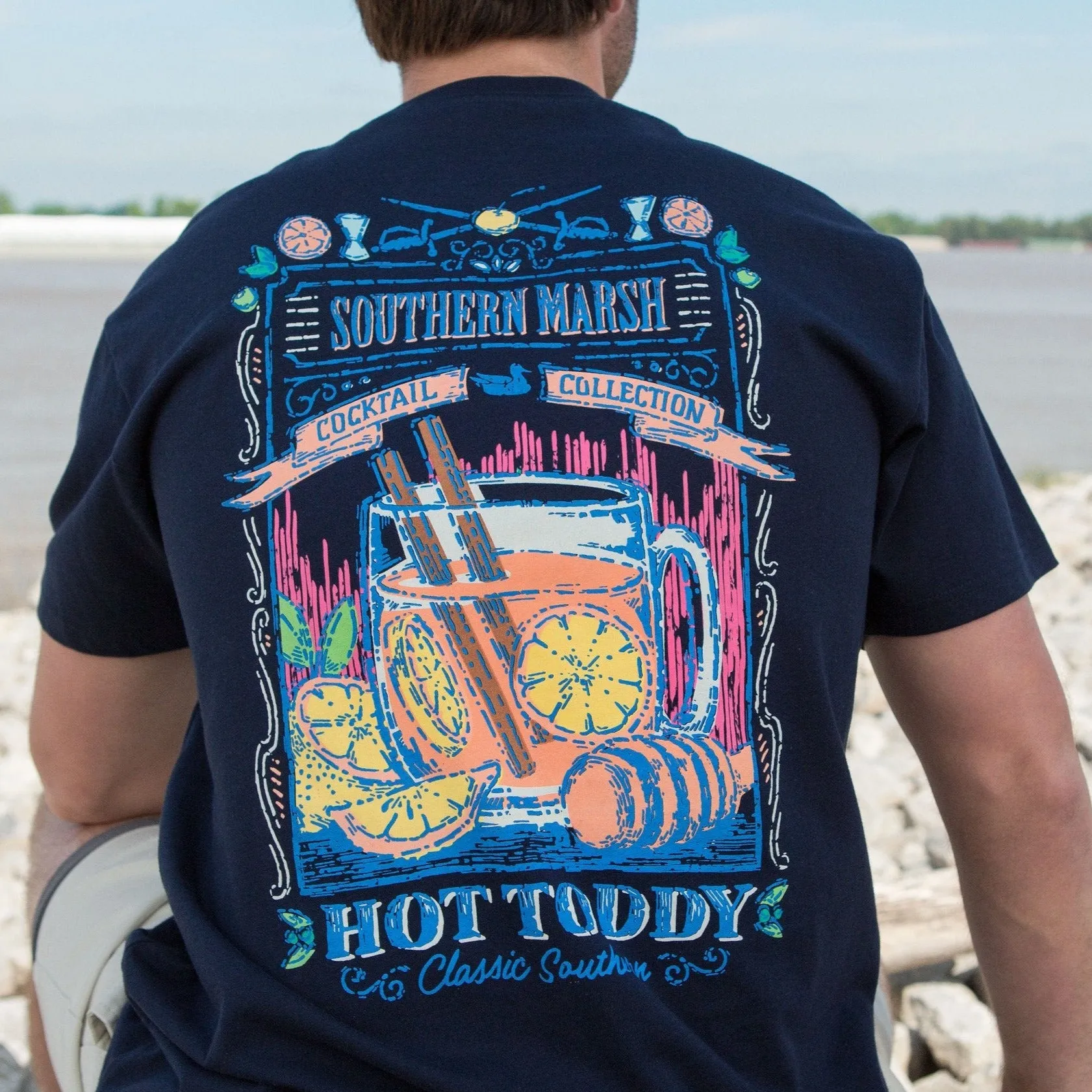 Southern Marsh 21 Cocktail Collection Tee - Hot Toddy