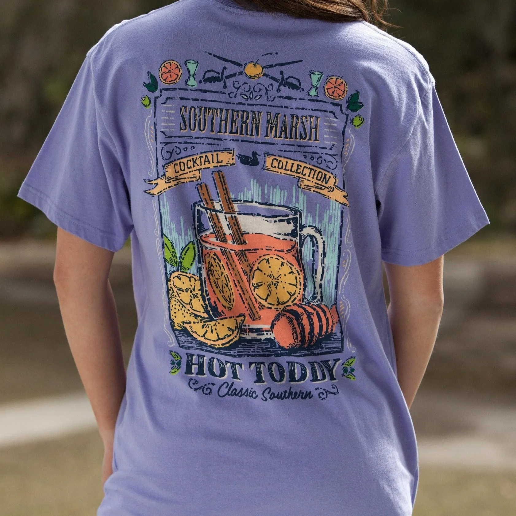 Southern Marsh 21 Cocktail Collection Tee - Hot Toddy