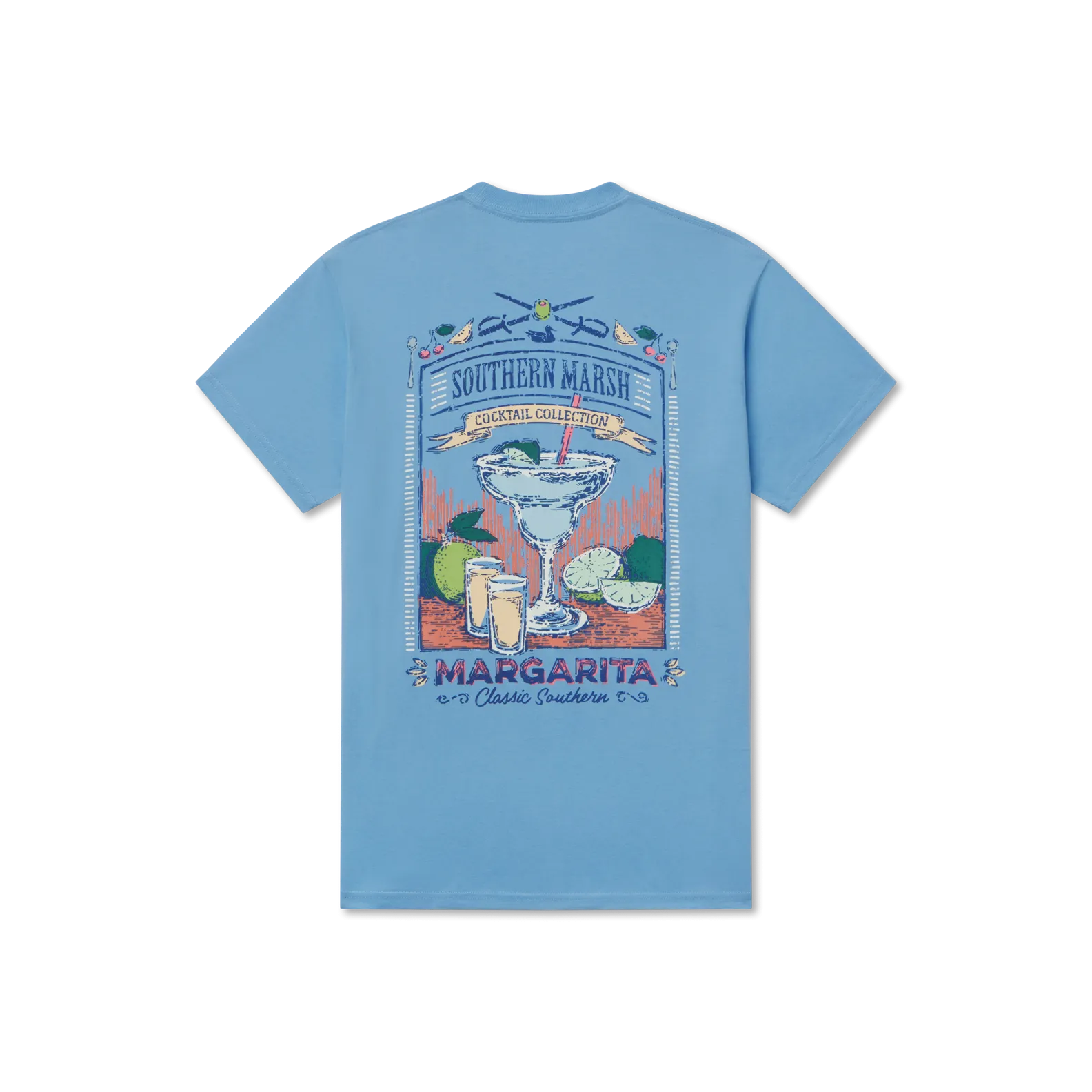 Southern Marsh 21 Cocktail Collection Tee - Margarita
