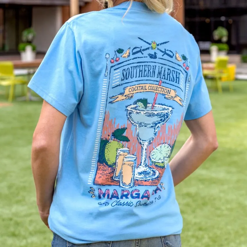 Southern Marsh 21 Cocktail Collection Tee - Margarita