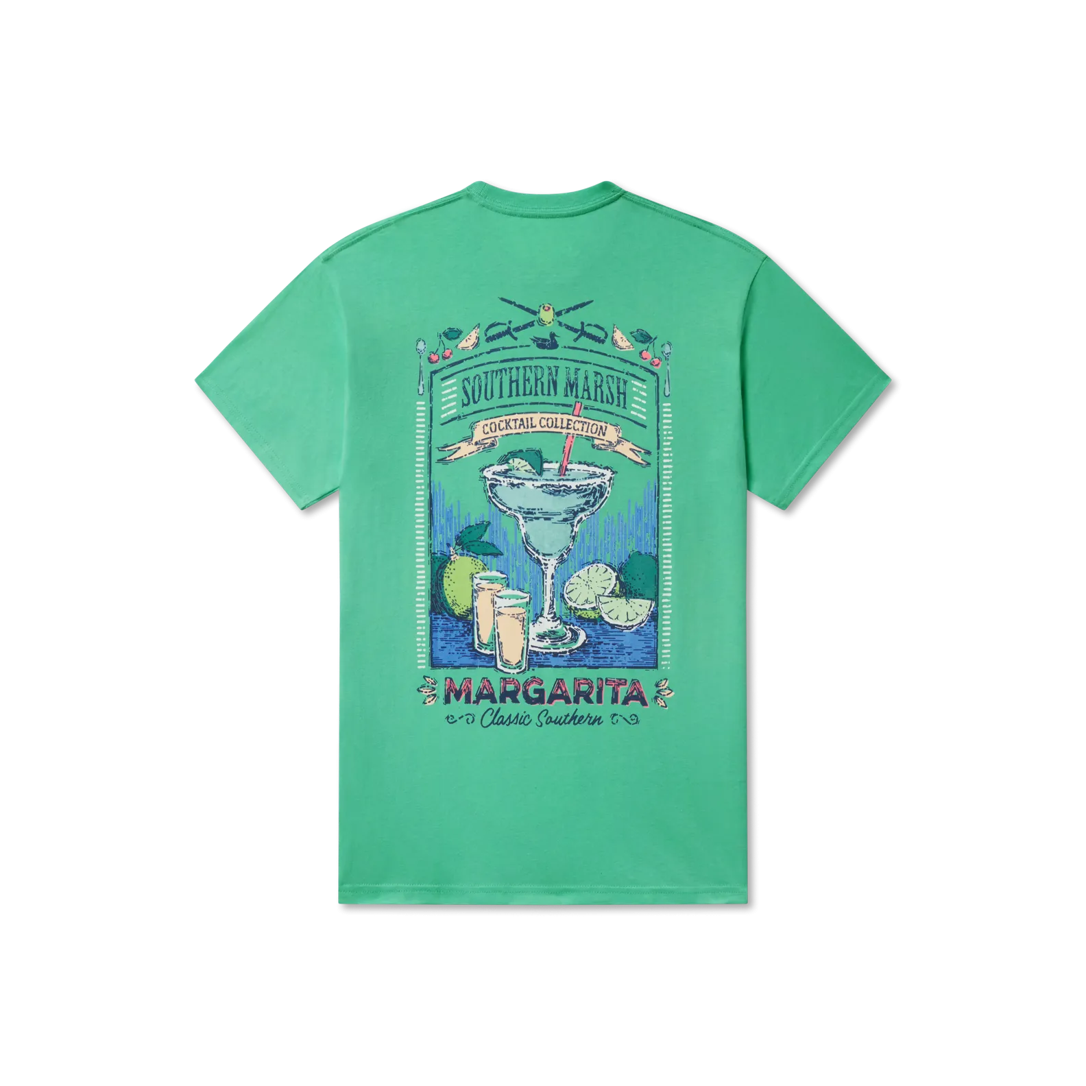 Southern Marsh 21 Cocktail Collection Tee - Margarita