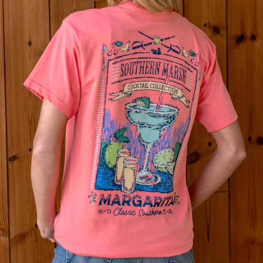 Southern Marsh 21 Cocktail Collection Tee - Margarita