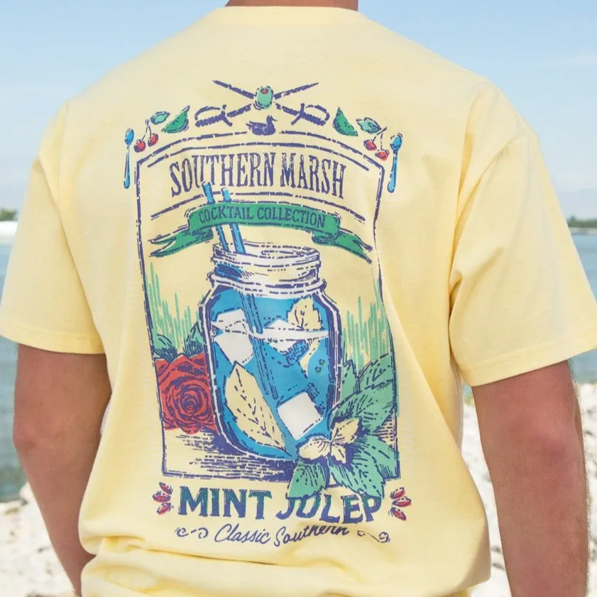 Southern Marsh 21 Cocktail Collection Tee - Mint Julep