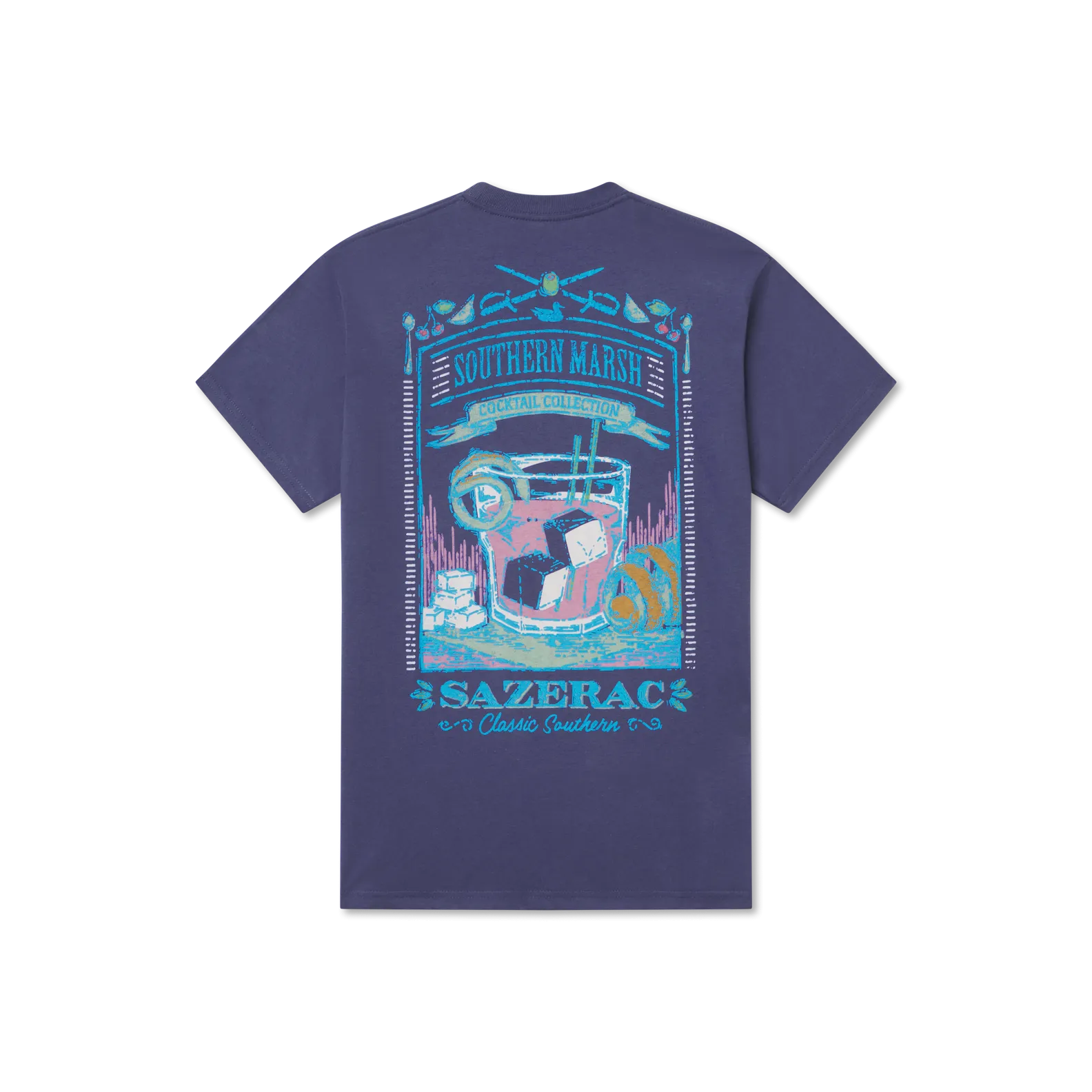 Southern Marsh 21 Cocktail Collection Tee - Sazerac Cocktail