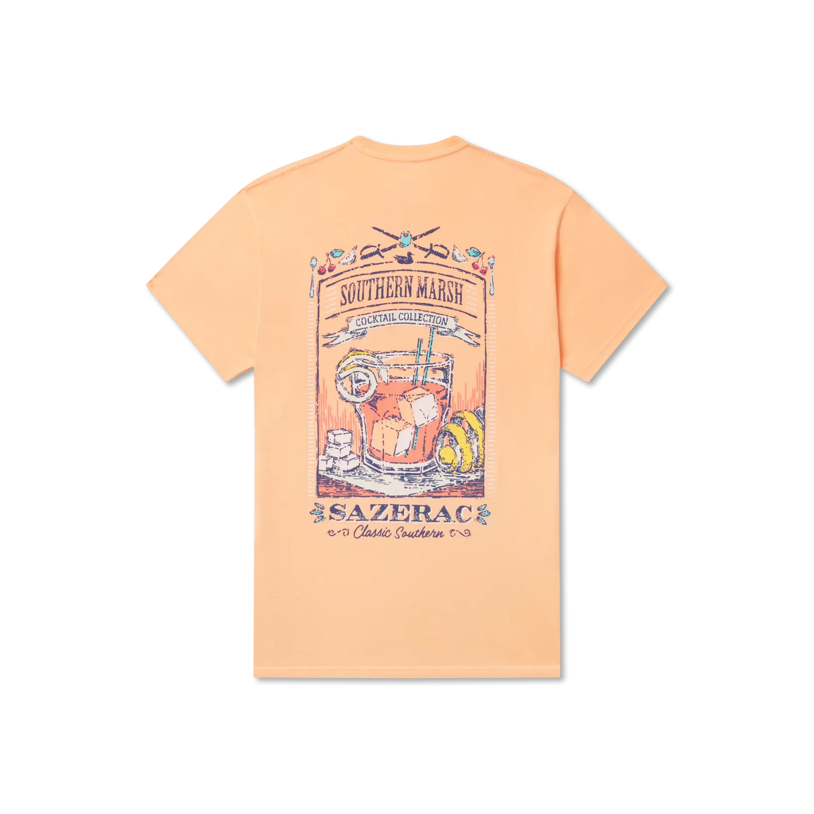 Southern Marsh 21 Cocktail Collection Tee - Sazerac Cocktail