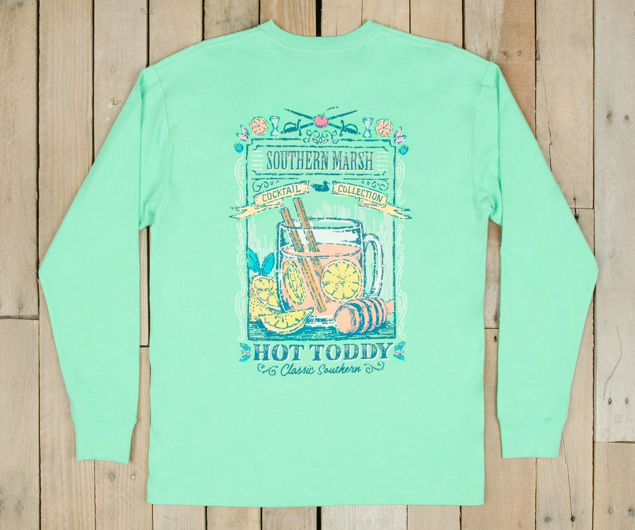 Southern Marsh 21 Cocktail Tee - Hot Toddy - Long Sleeve