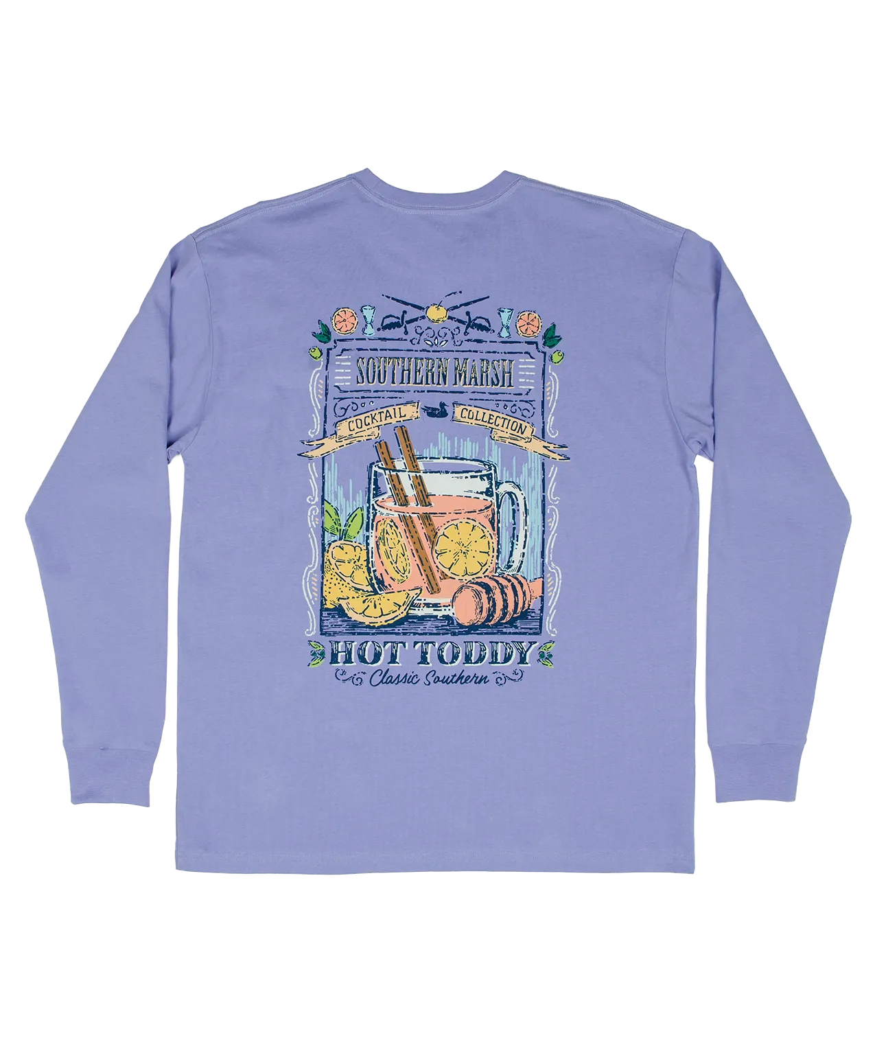 Southern Marsh 21 Cocktail Tee - Hot Toddy - Long Sleeve