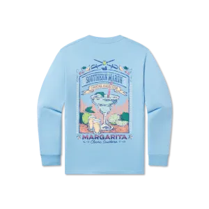 Southern Marsh 21 Cocktail Tee - Margarita - Long Sleeve