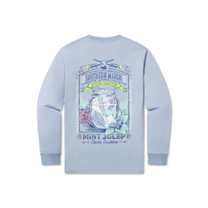 Southern Marsh 21 Cocktail Tee - Mint Julep - Long Sleeve