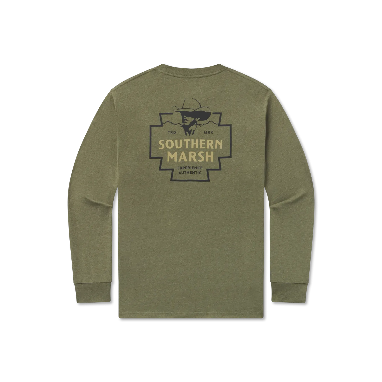 Southern Marsh 21 Cowboy Badge Tee - Long Sleeve