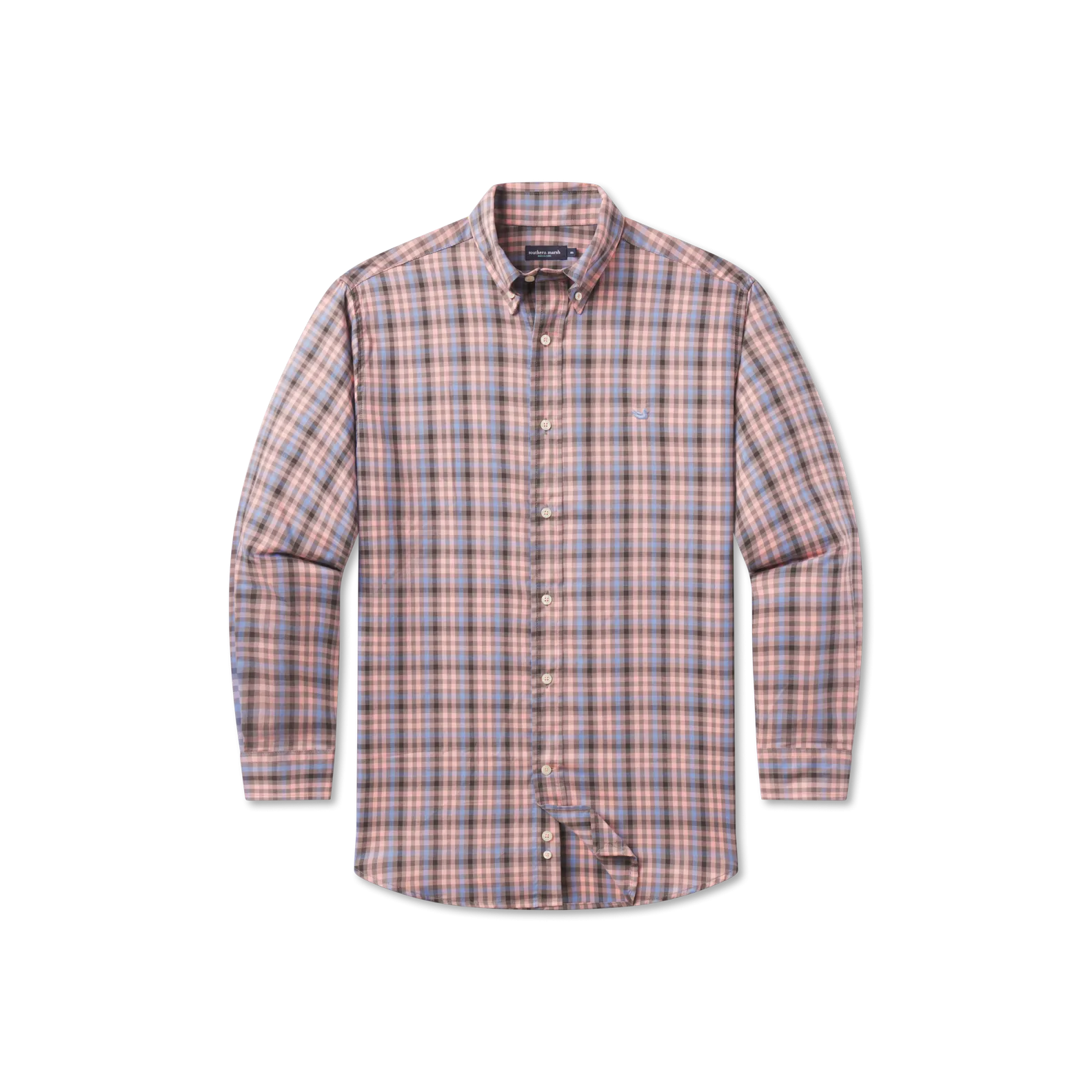Southern Marsh 21 Cumberland Plaid Dress Shirt