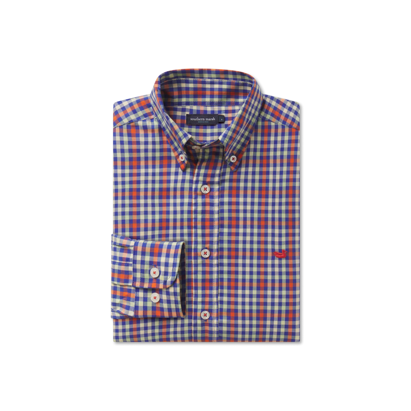 Southern Marsh 21 Cumberland Plaid Dress Shirt