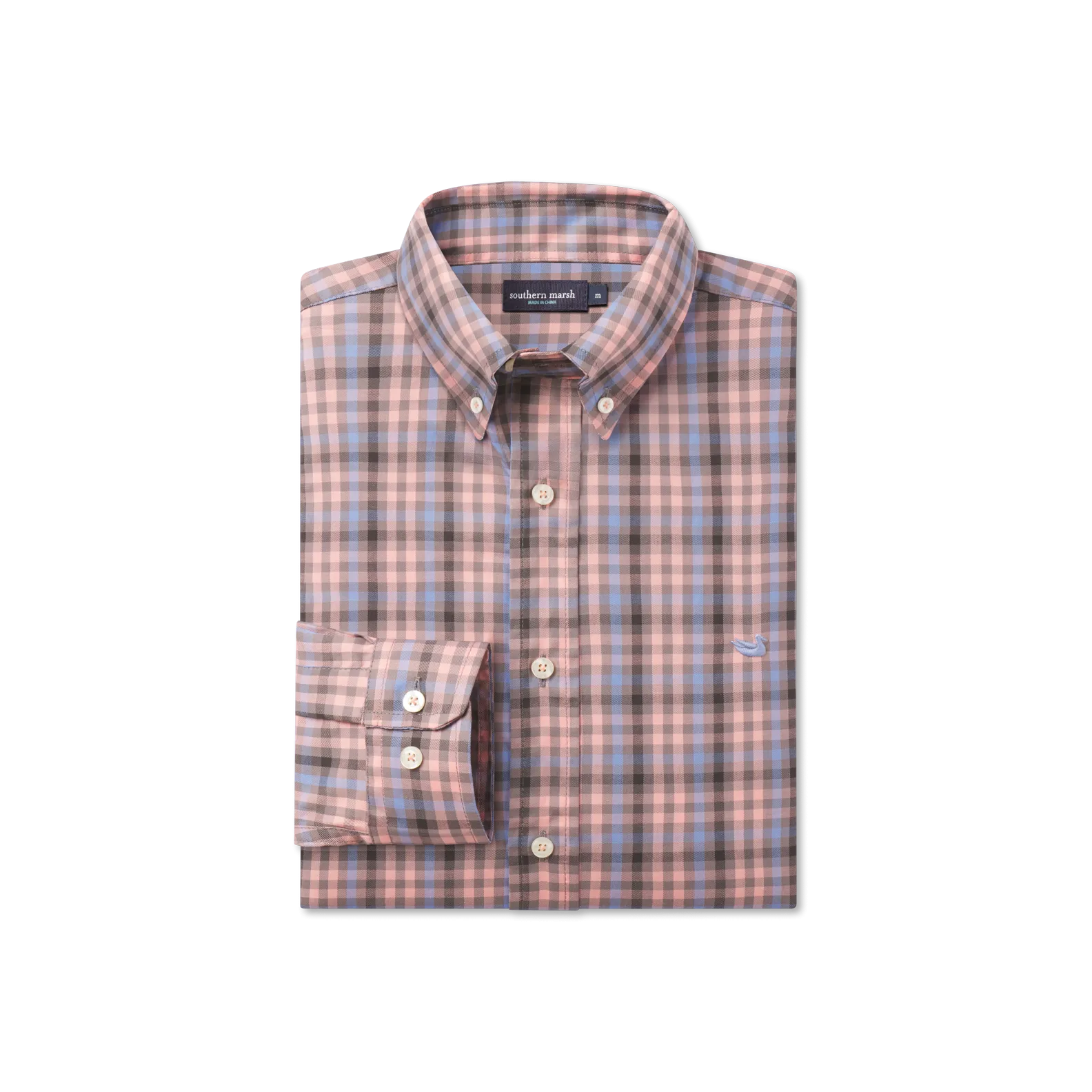 Southern Marsh 21 Cumberland Plaid Dress Shirt