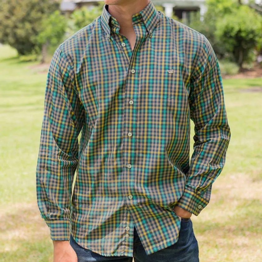 Southern Marsh 21 Cumberland Plaid Dress Shirt